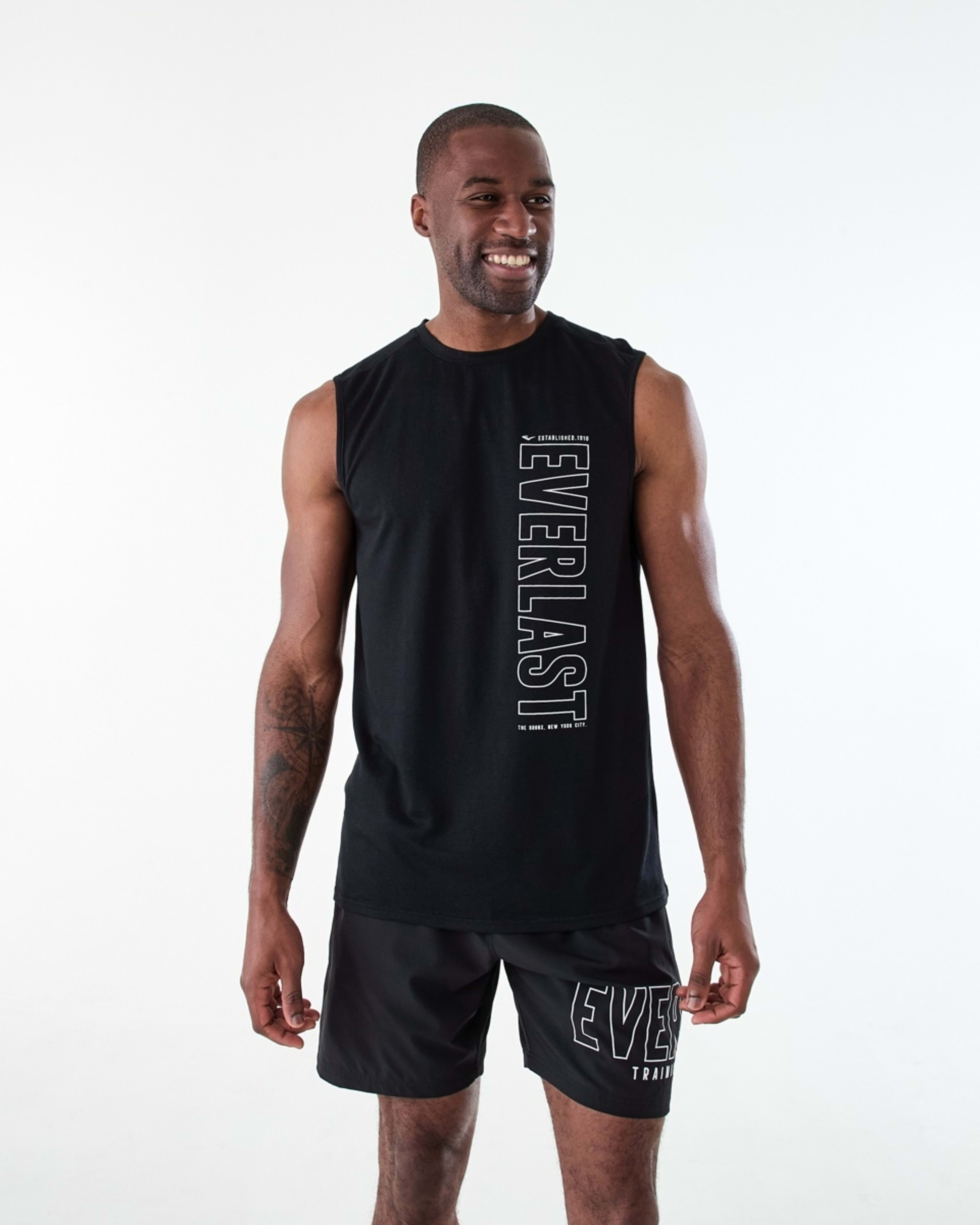 1 Everlast Mens Neo Mesh Muscle EVERLAST BLACK, 1 of 7