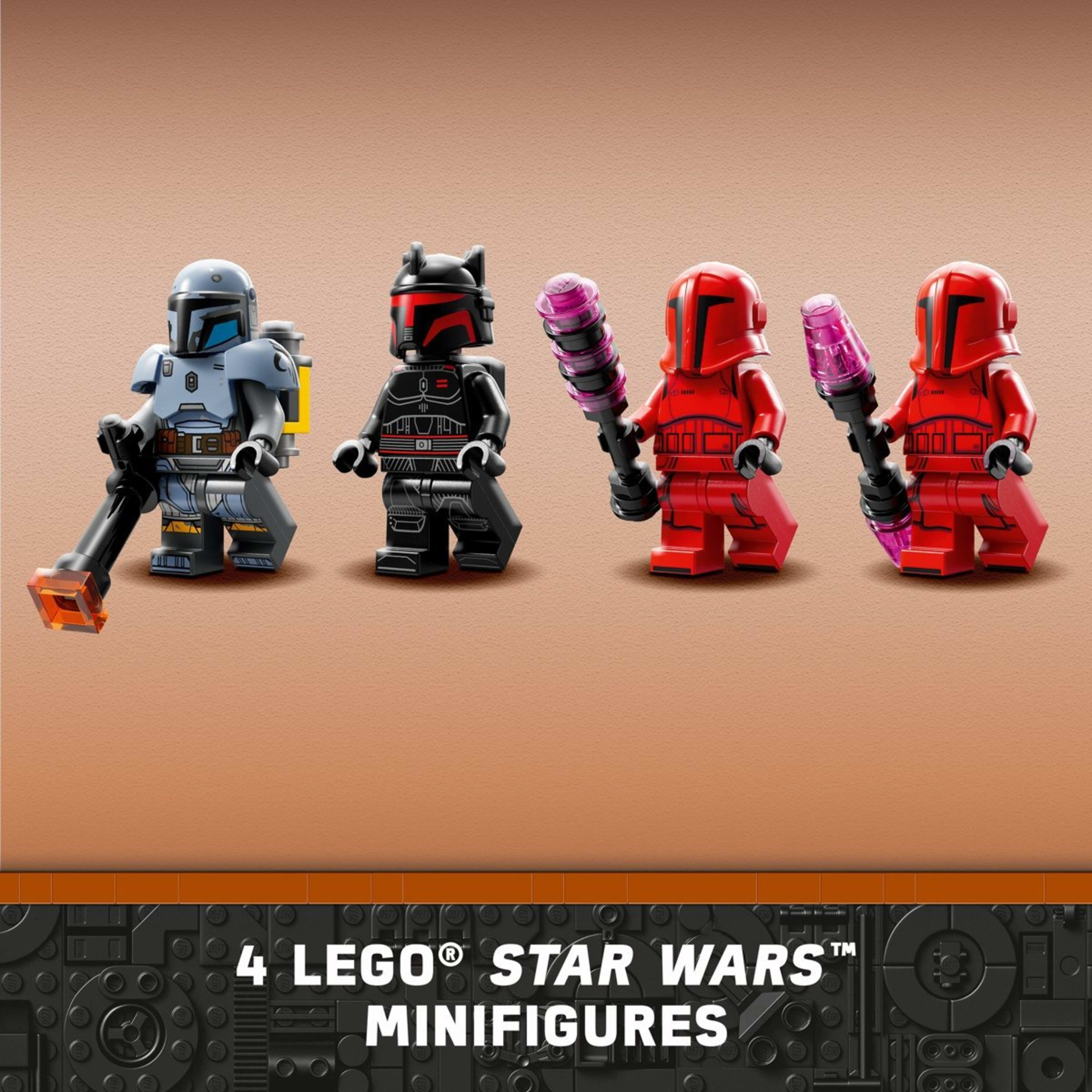 6 LEGO Star Wars Mandalorian Paz Vizsla and Moff Gideon Battle 75386, 6 of 11