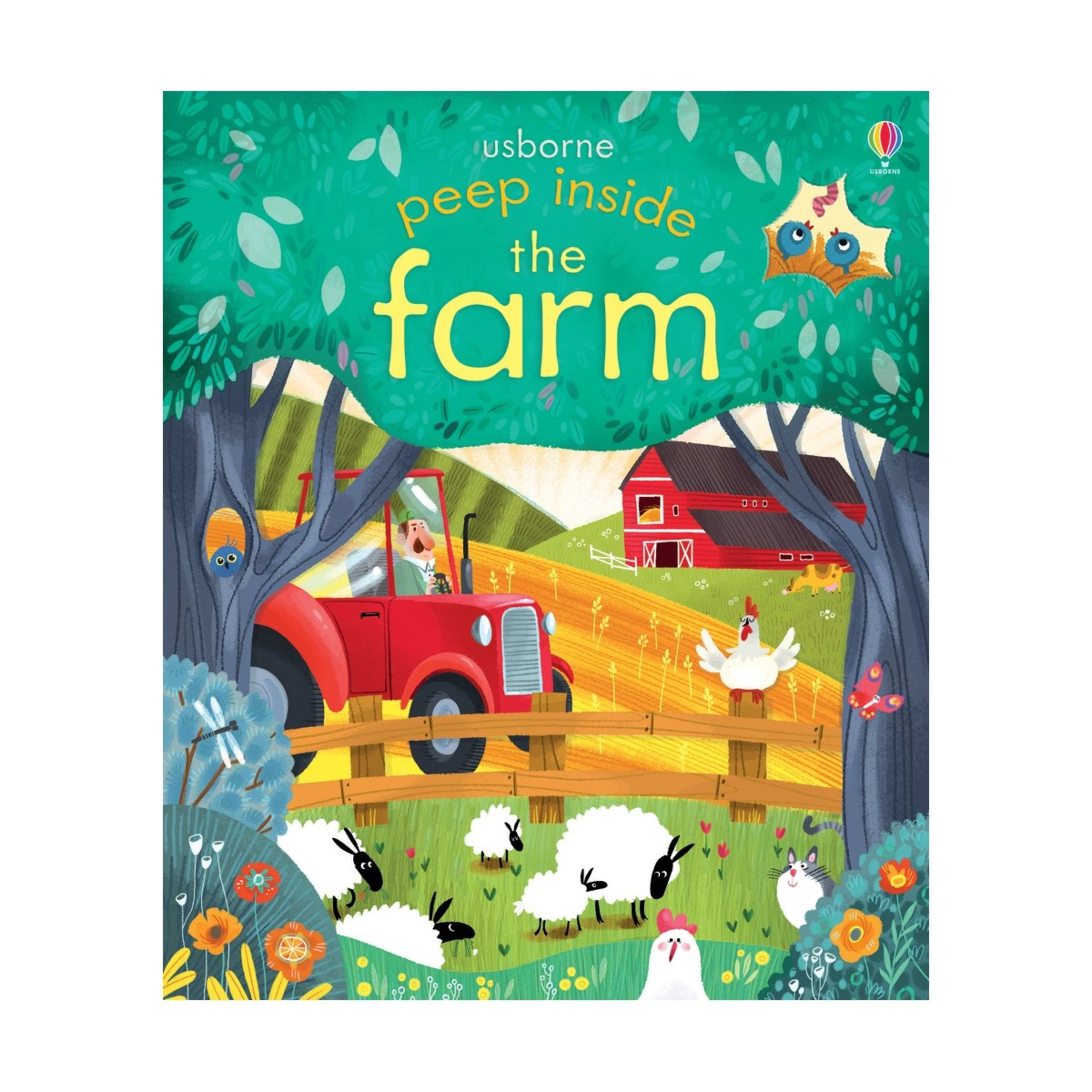 1 Usborne Peep Inside The Farm - Book