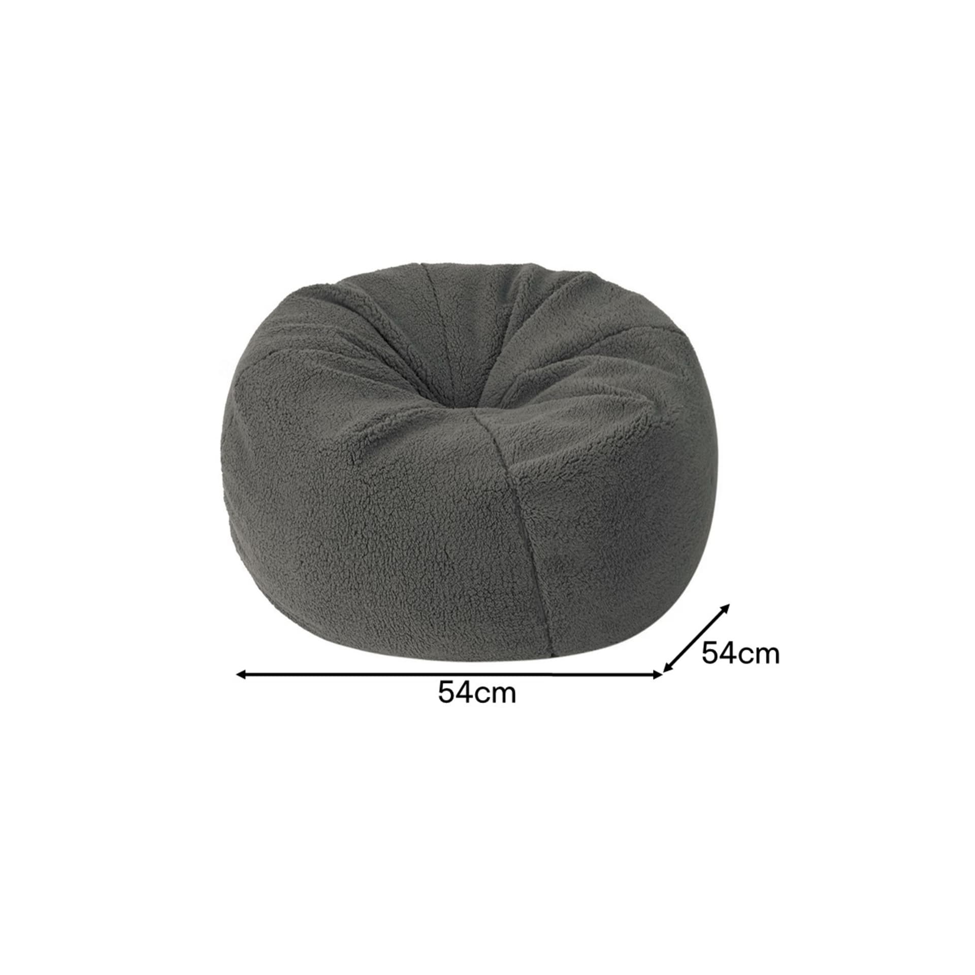 Faux Sherpa Bean Bag Kmart