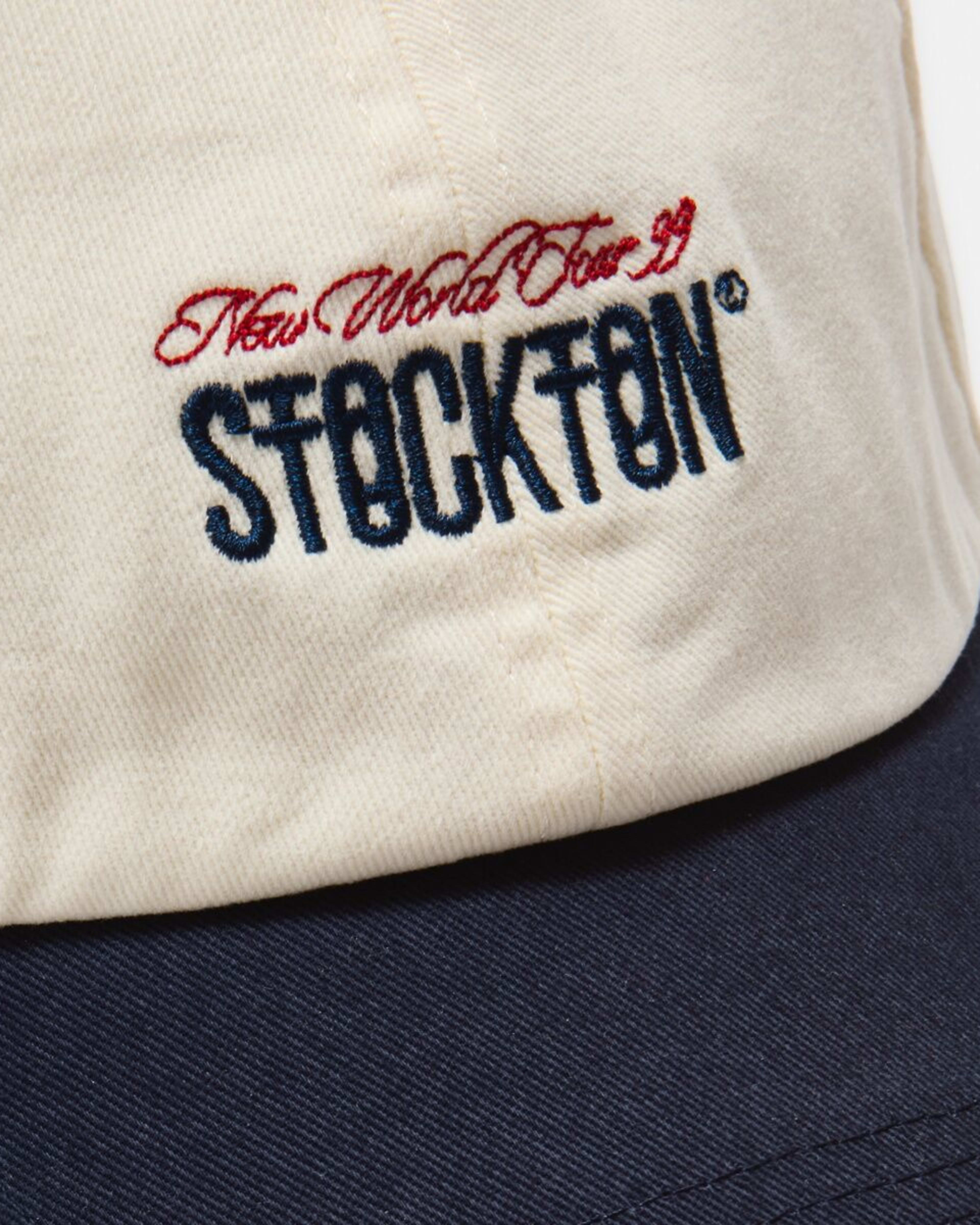 3 Unstructured Baseball Cap WHITE STOCKTON, 3 of 3