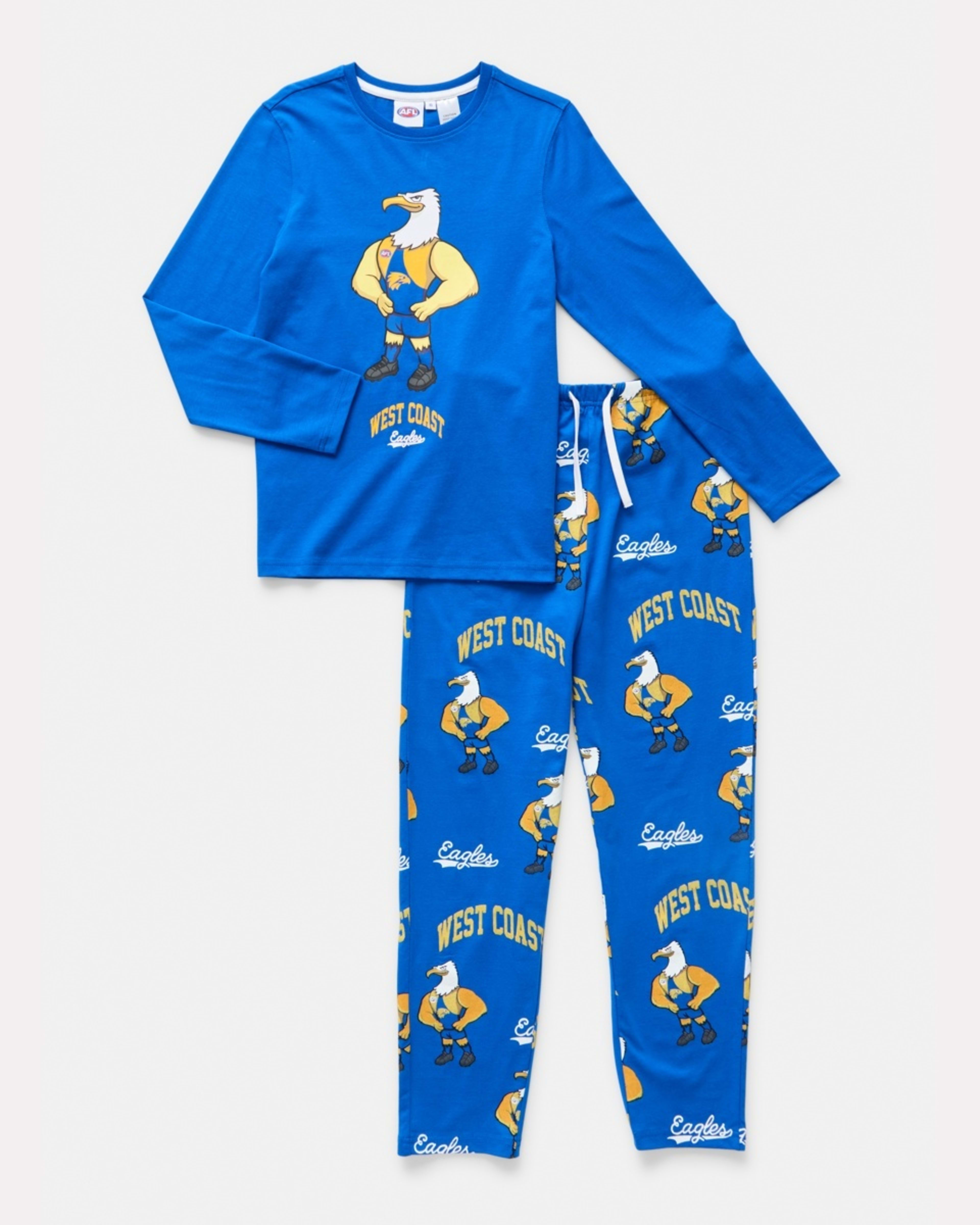 6 Official AFL Kids Pyjama Set West Coast, 6 of 9