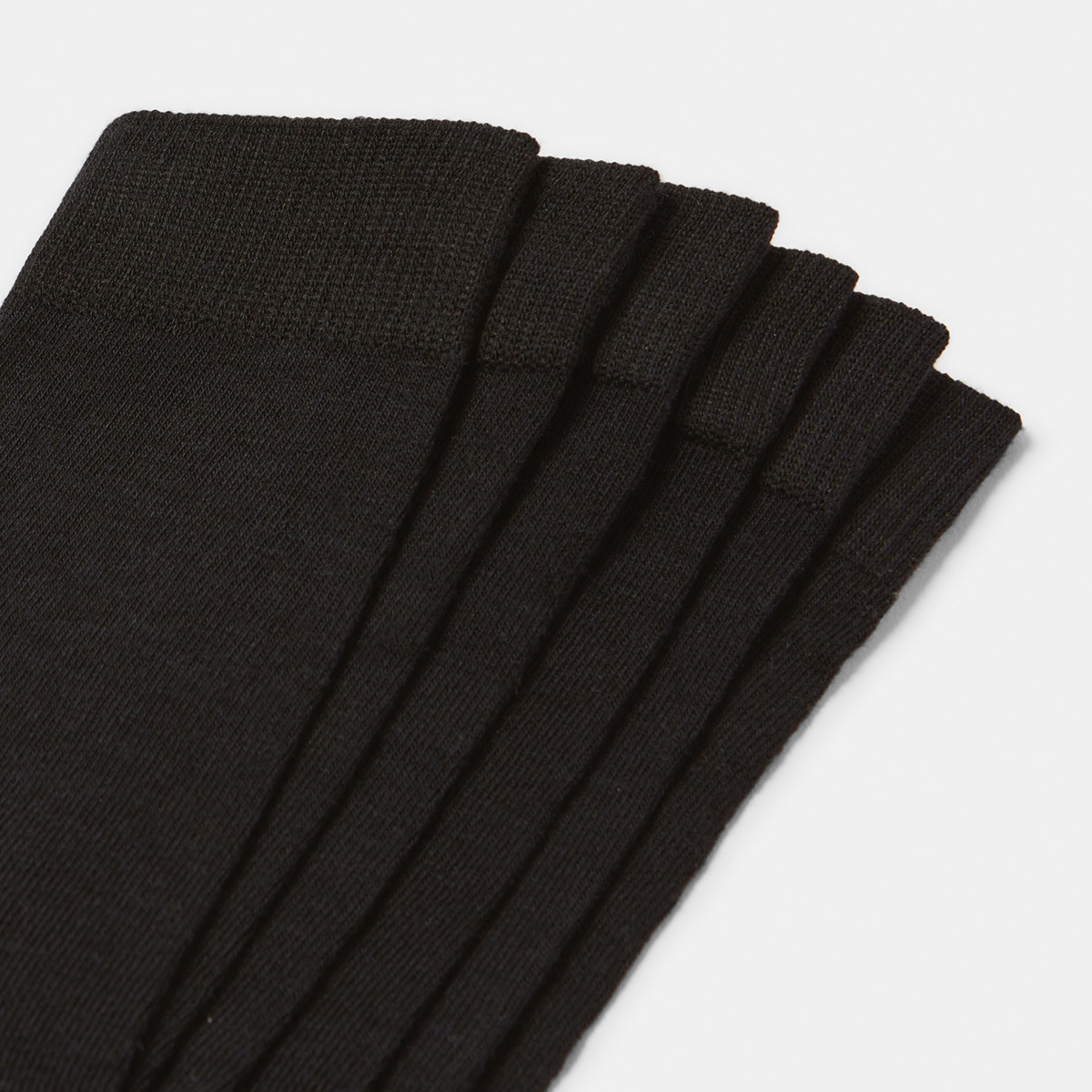 2 3 Pack Business Socks Black, 2 of 3