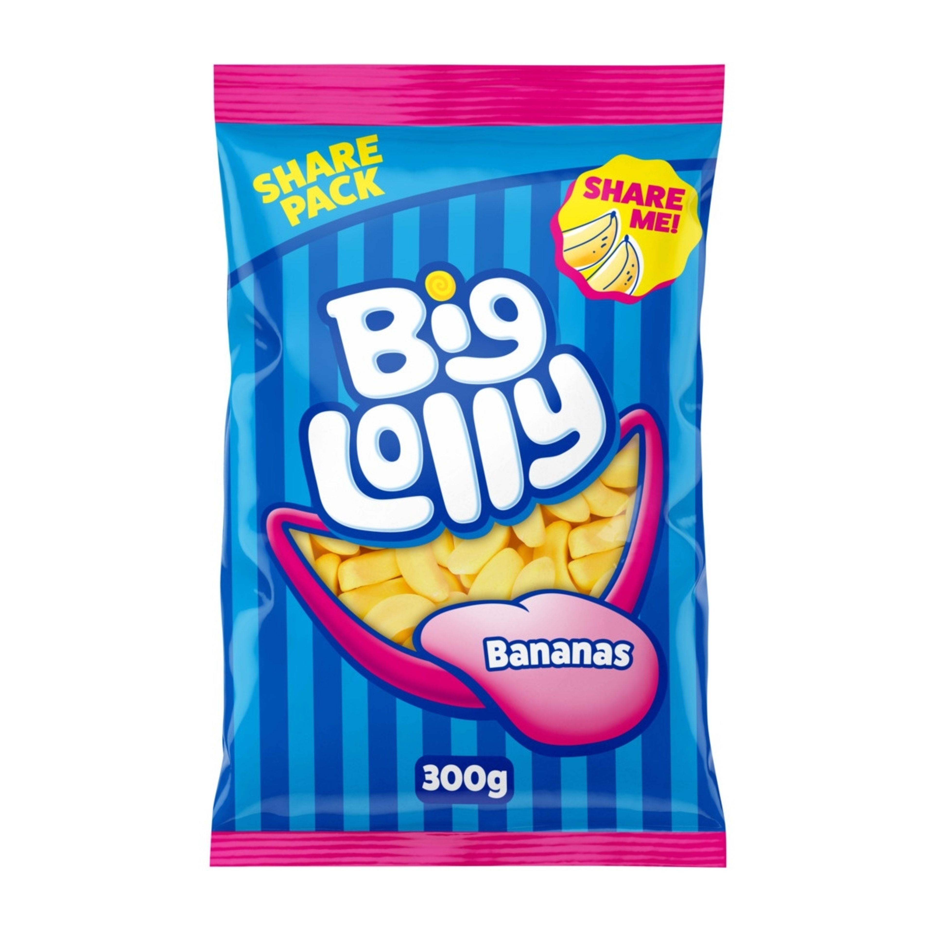 1 Big Lolly Bananas Sharepack 300g, 1 of 2