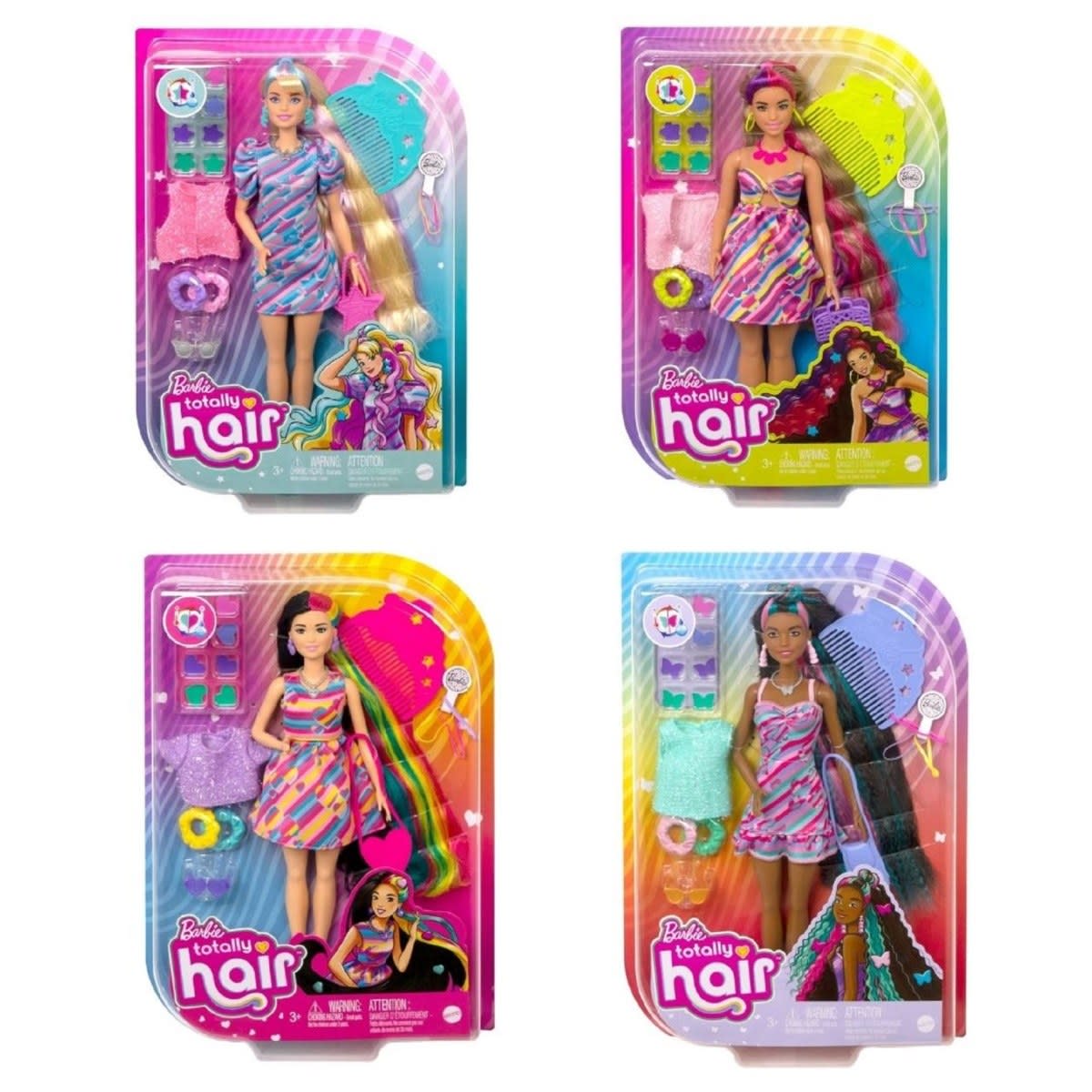 barbie set hair