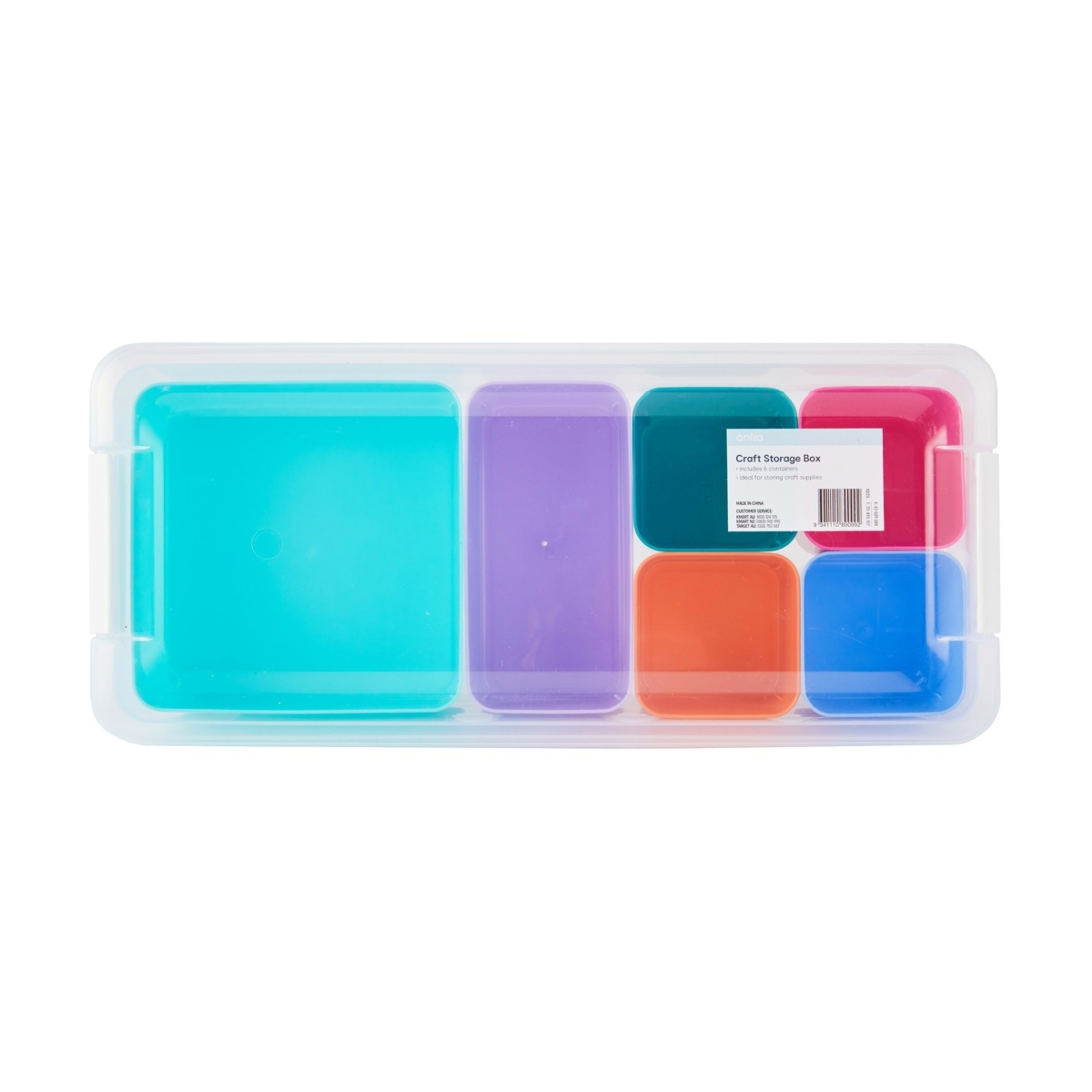 5 6 Piece Craft Storage Box, 5 of 5