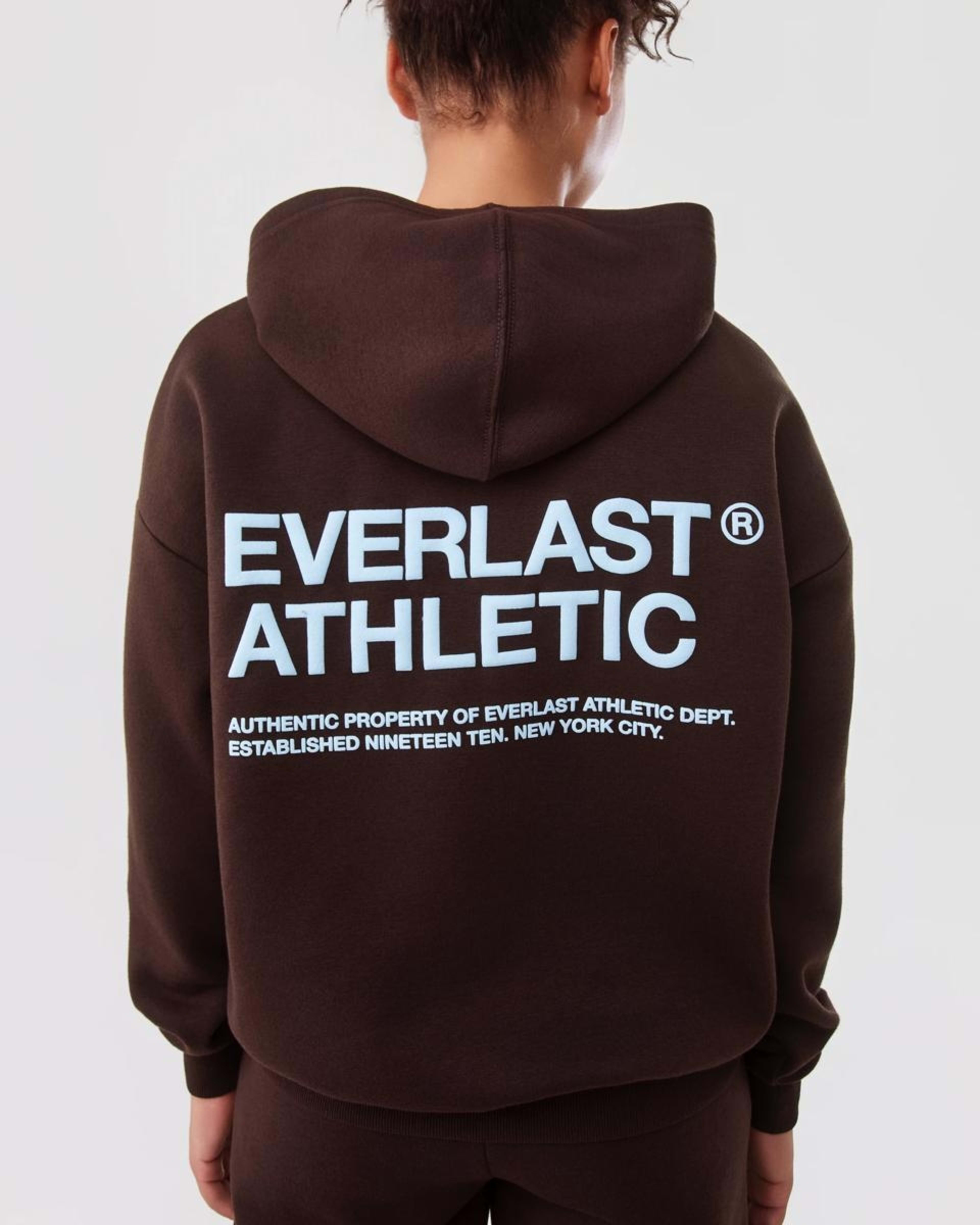 9 Everlast Womens Street Hoodie Coffee, 9 of 9