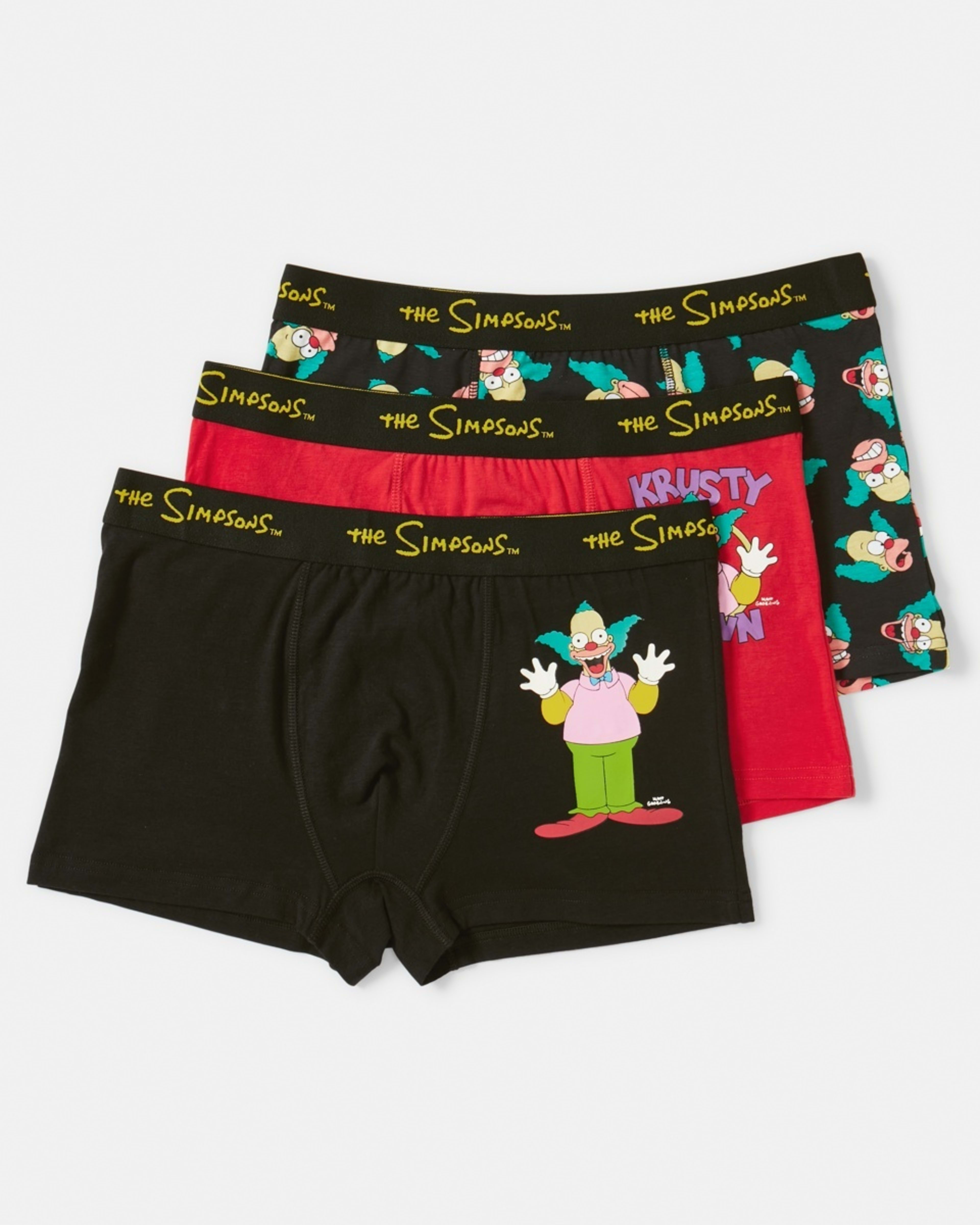 2 3 Pack The Simpsons Krusty License Trunks Krusty, 2 of 10