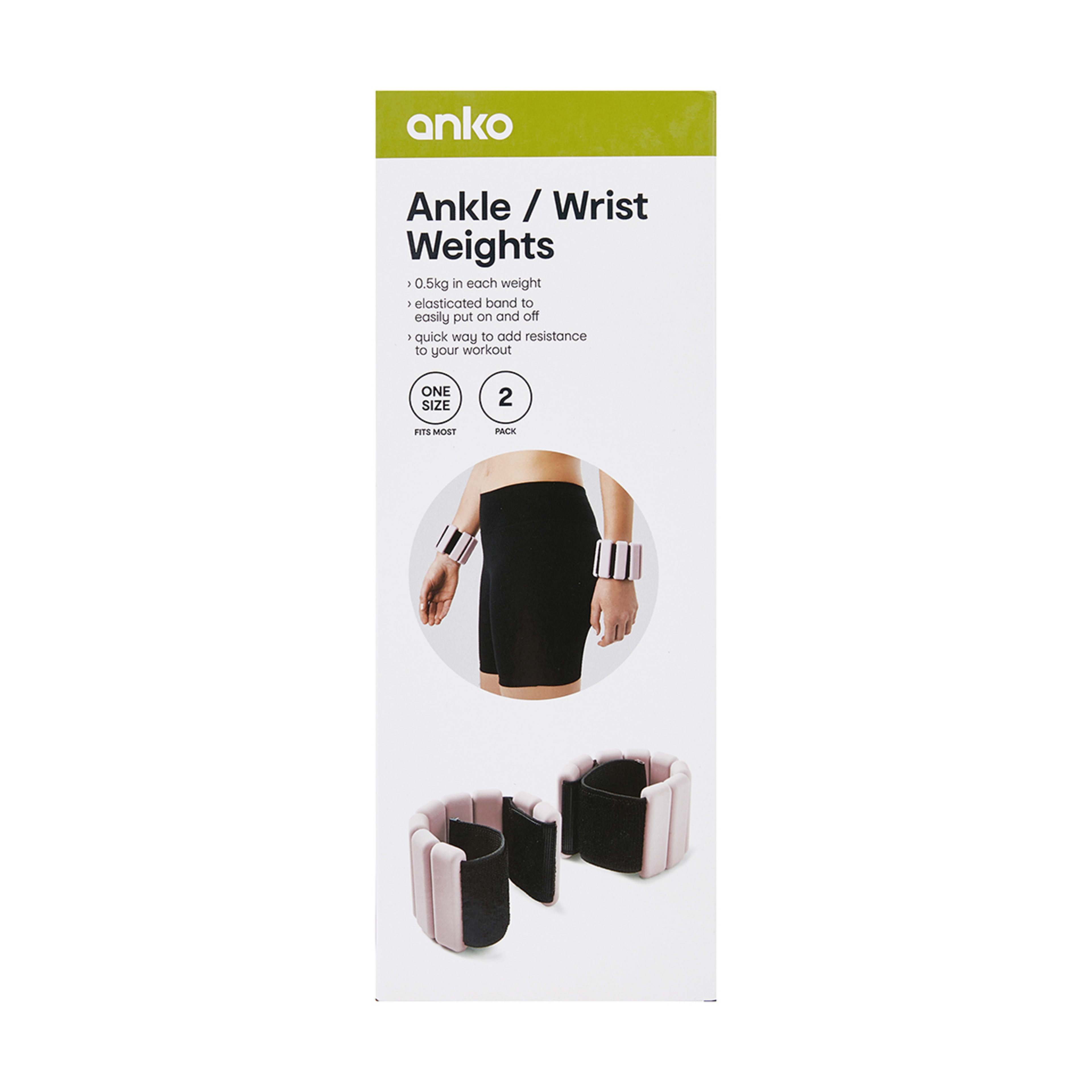 2 Pack Ankle / Wrist Weights Kmart