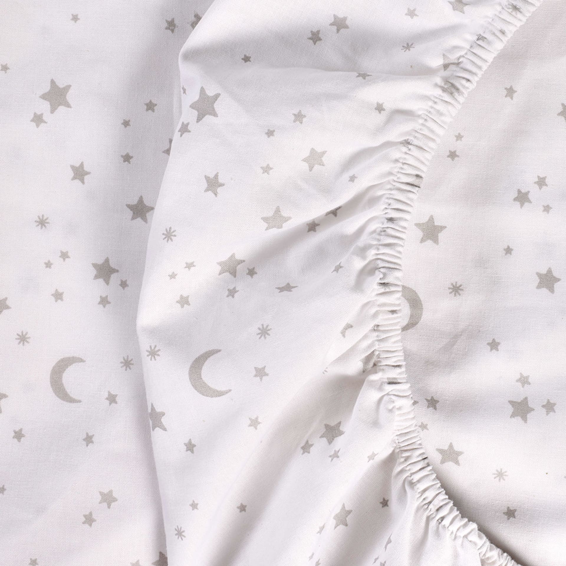 2 Pack Cotton Fitted Cot Sheets Stars Kmart