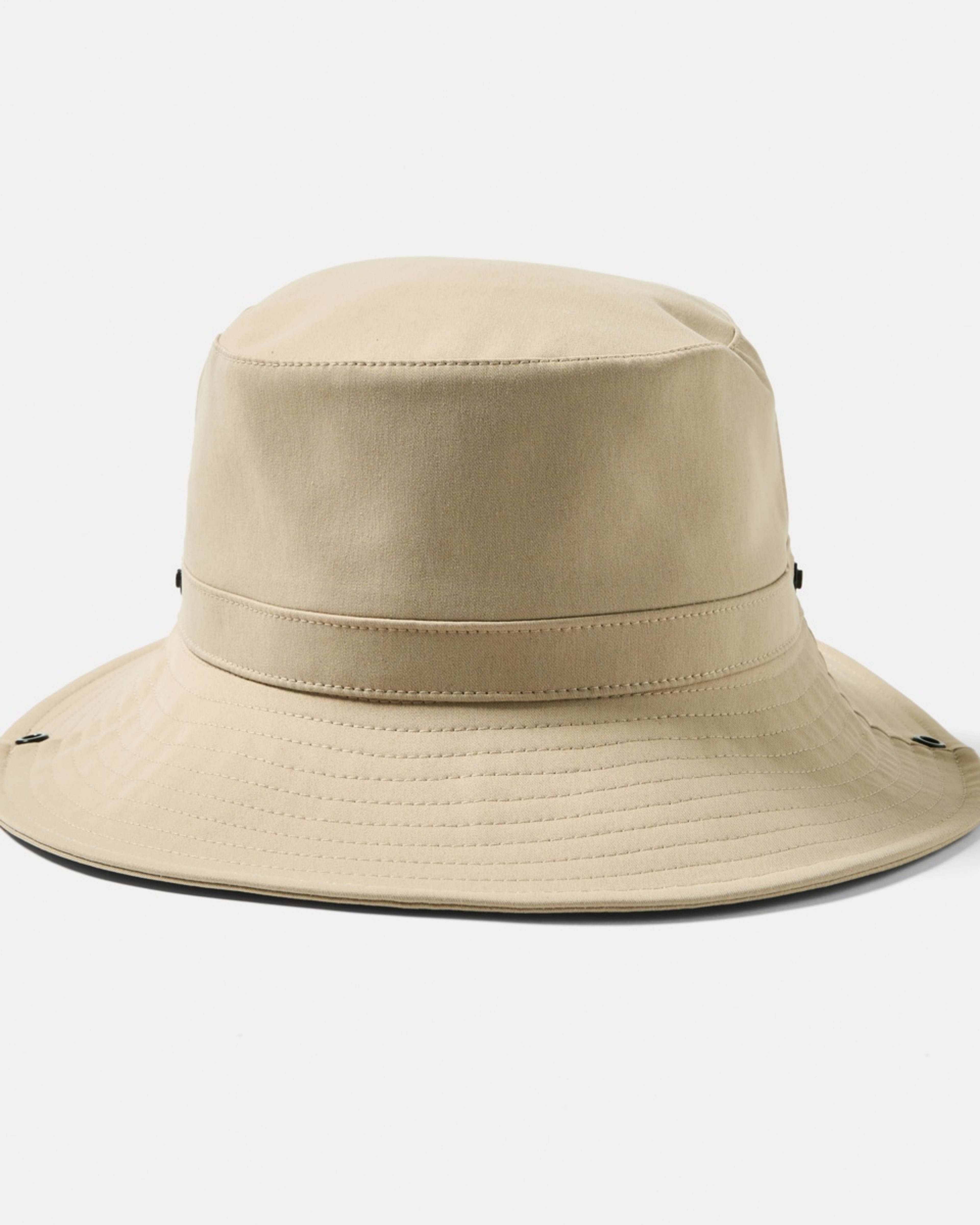 1 Water Resistant Wide Brim Hat BEIGE, 1 of 2