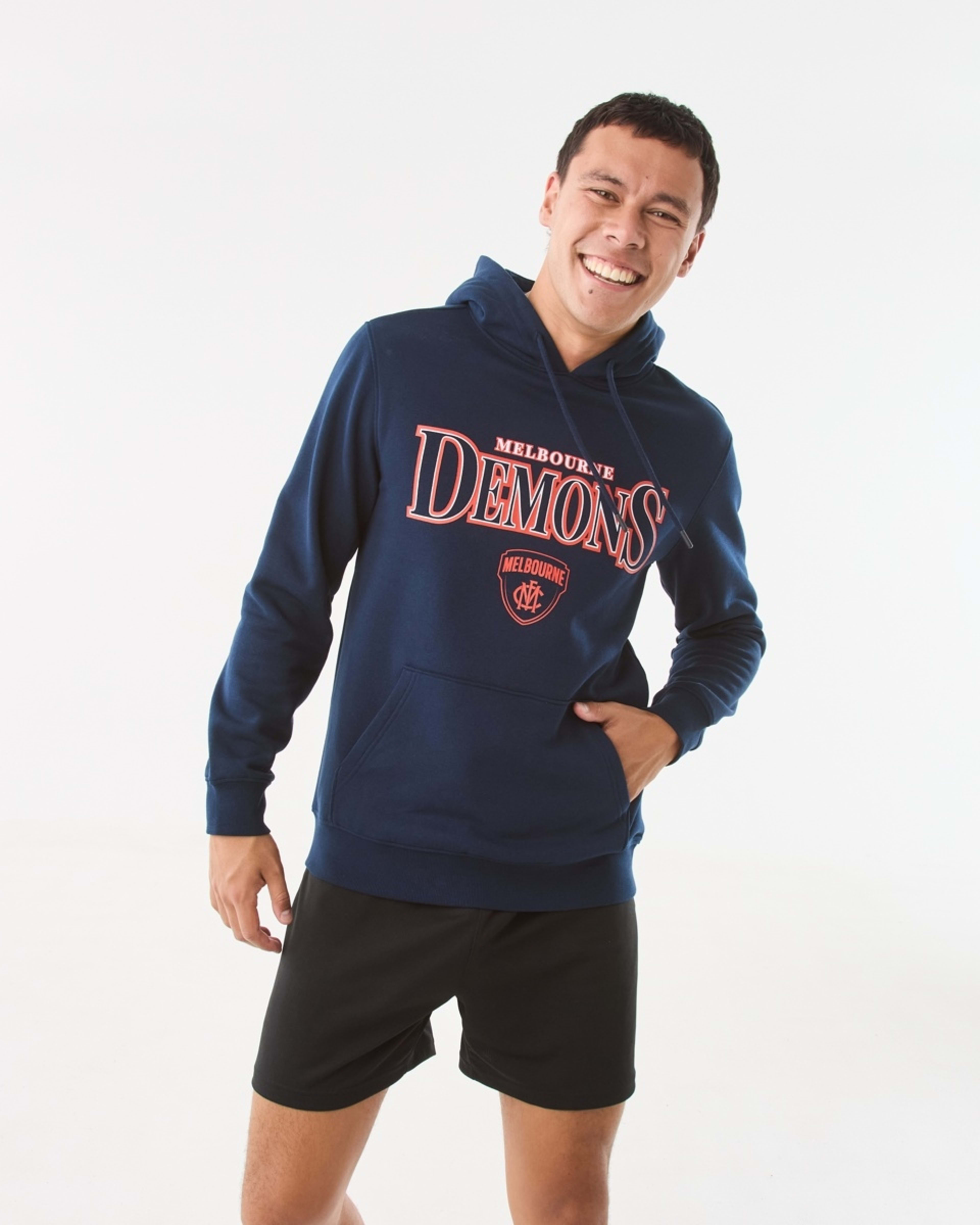 1 Official AFL Adult Hoodie Melbourne, 1 of 7