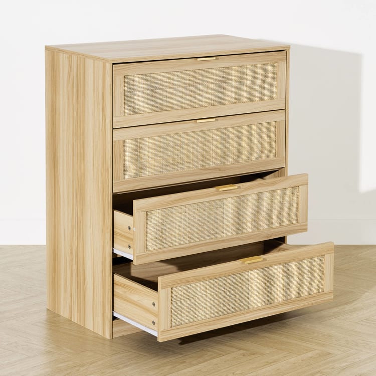 Fraser Rattan Chest of Drawers Kmart