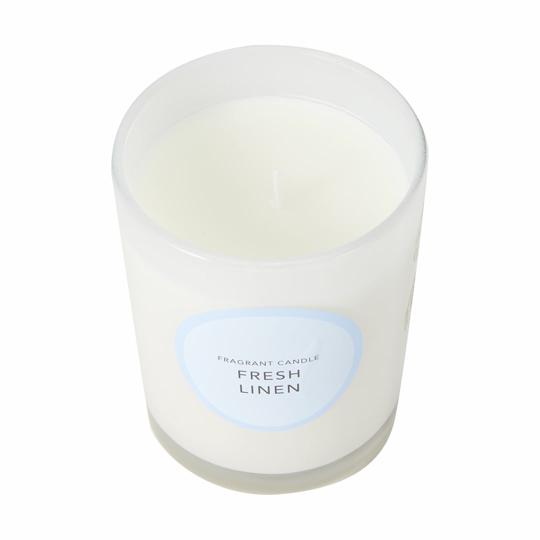Fresh Linen Fragrant Candle Extra Large Kmart
