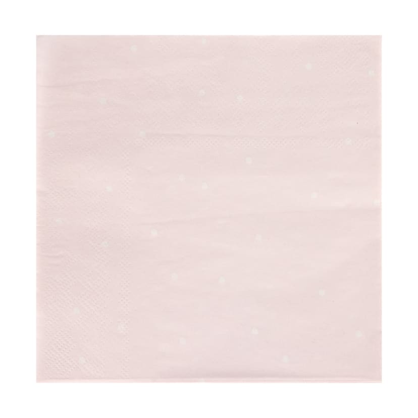 50 Piece Pink Dot Napkins Kmart