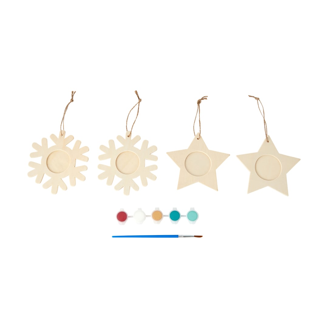 Paint Your Own Frame Ornaments Kit Kmart