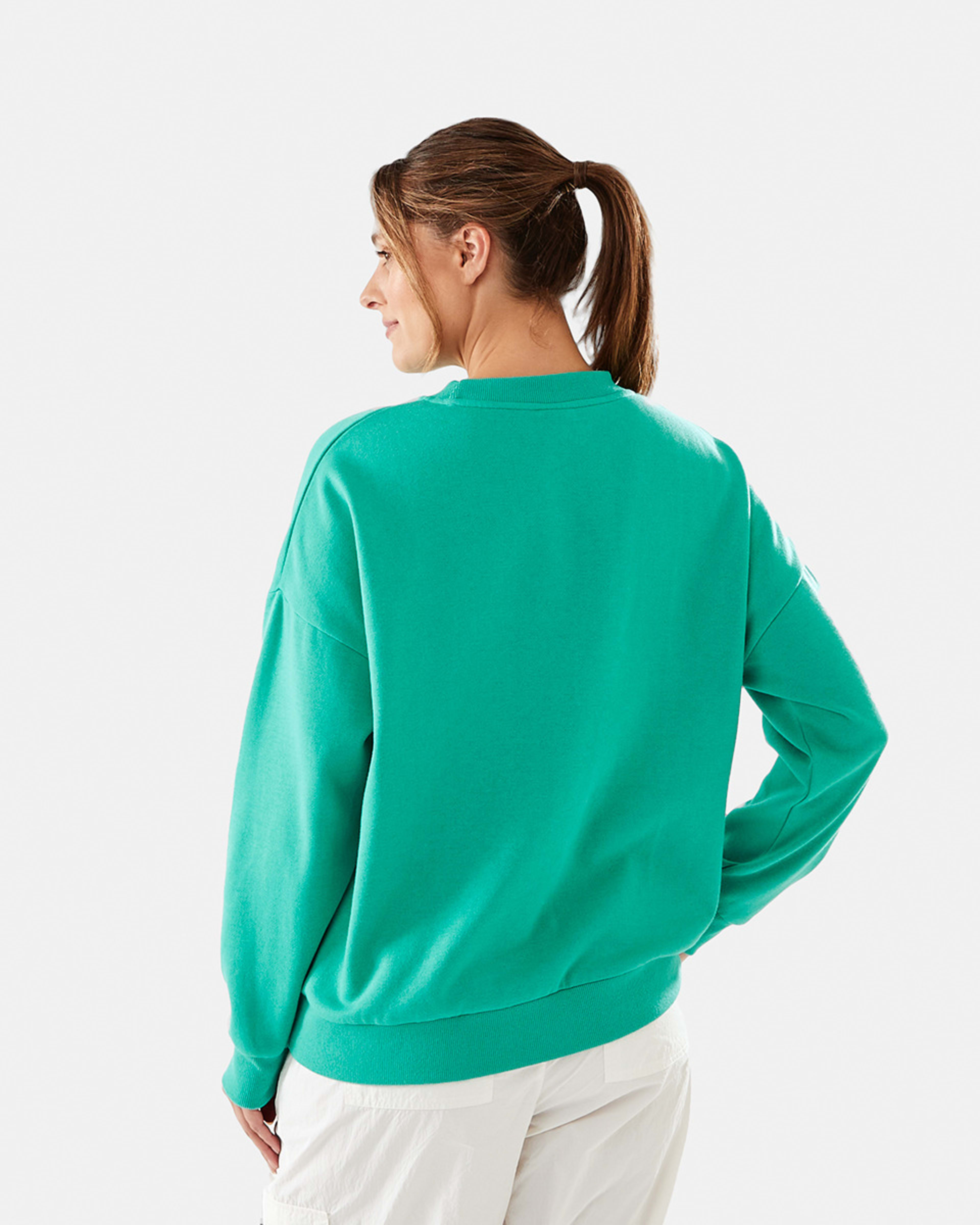 Active Everlast Womens Oversized Crew Neck Sweatshirt Kmart