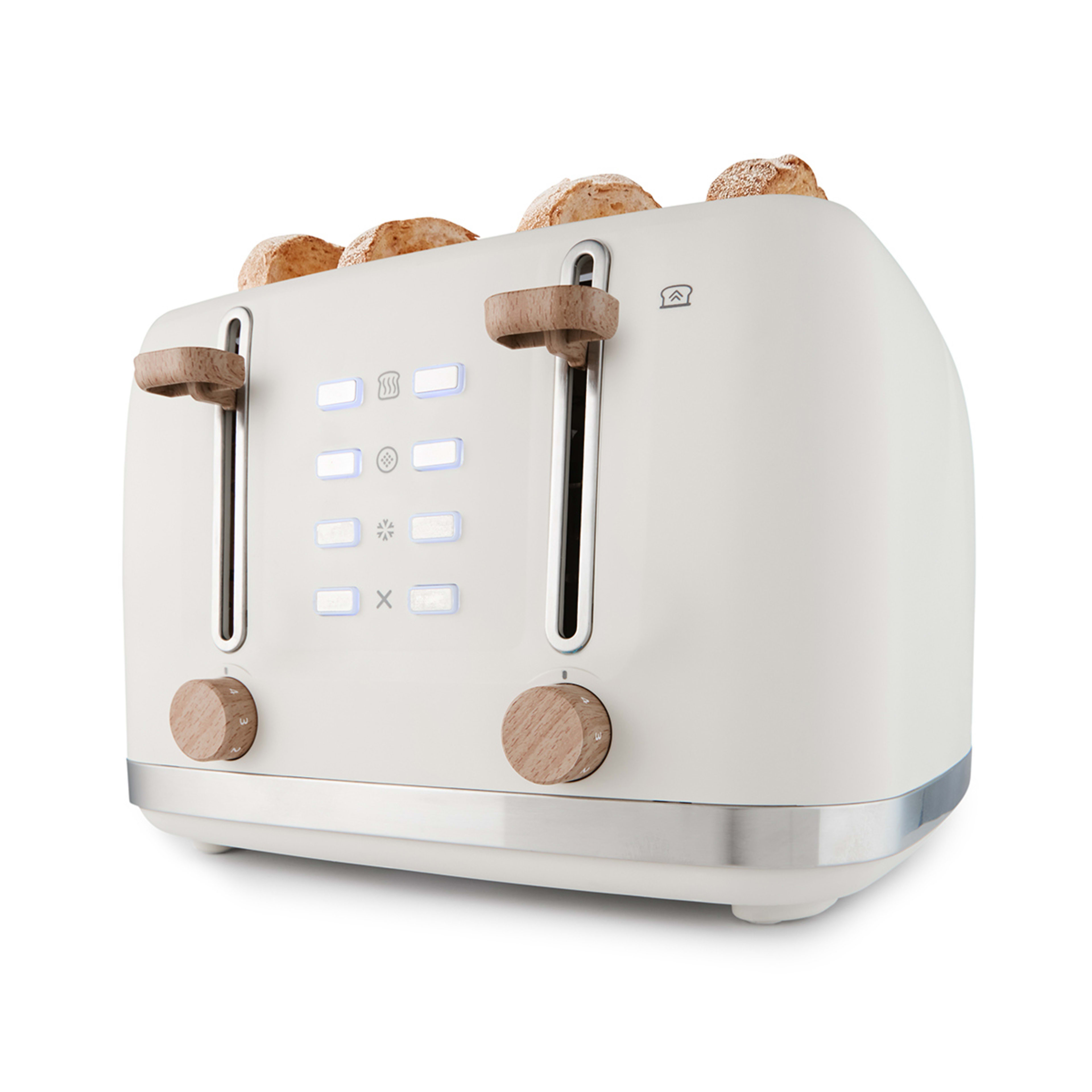 1 4 Slice Toaster - Off White