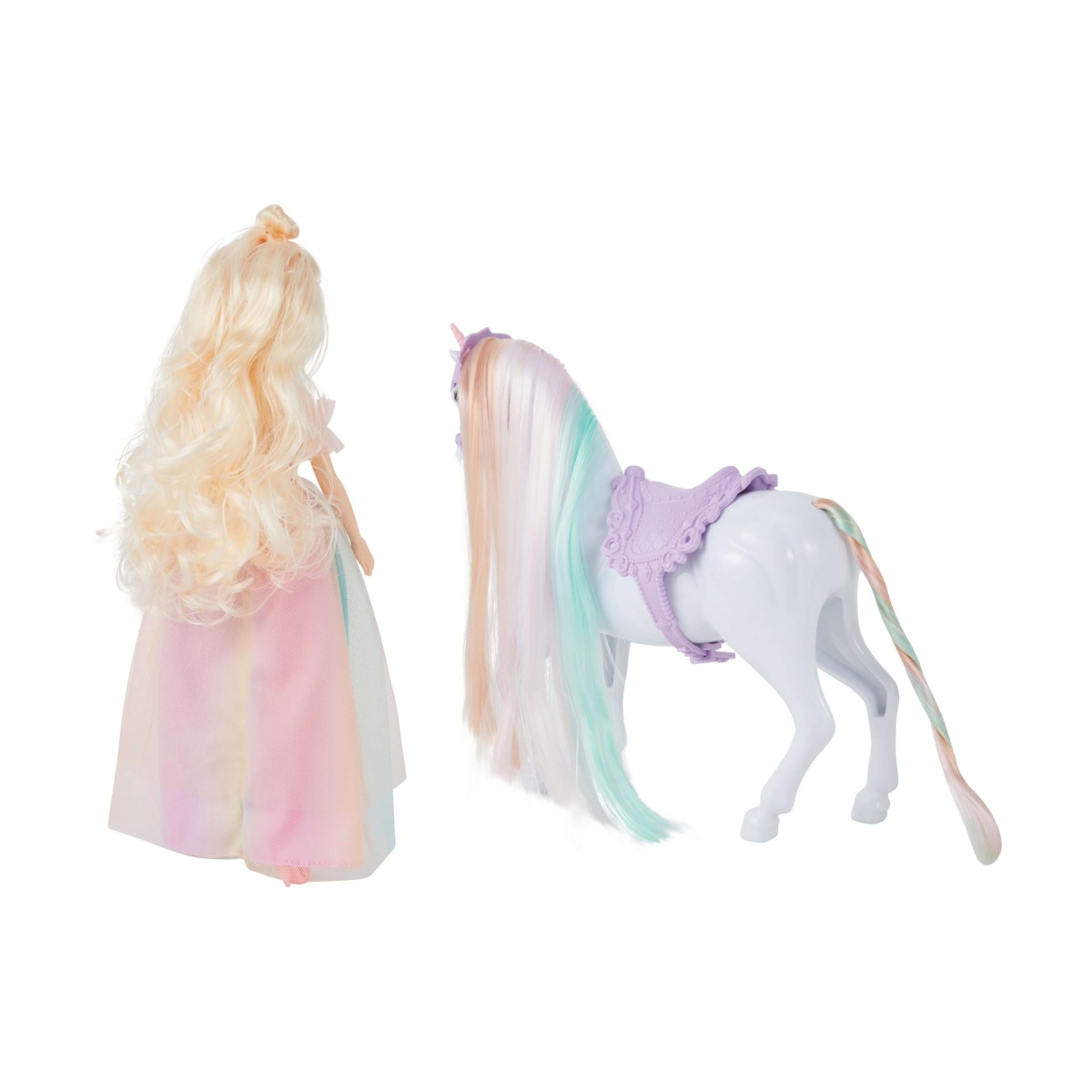 4 5 Piece Fashion Doll Unicorn Fantasy Set, 4 of 10