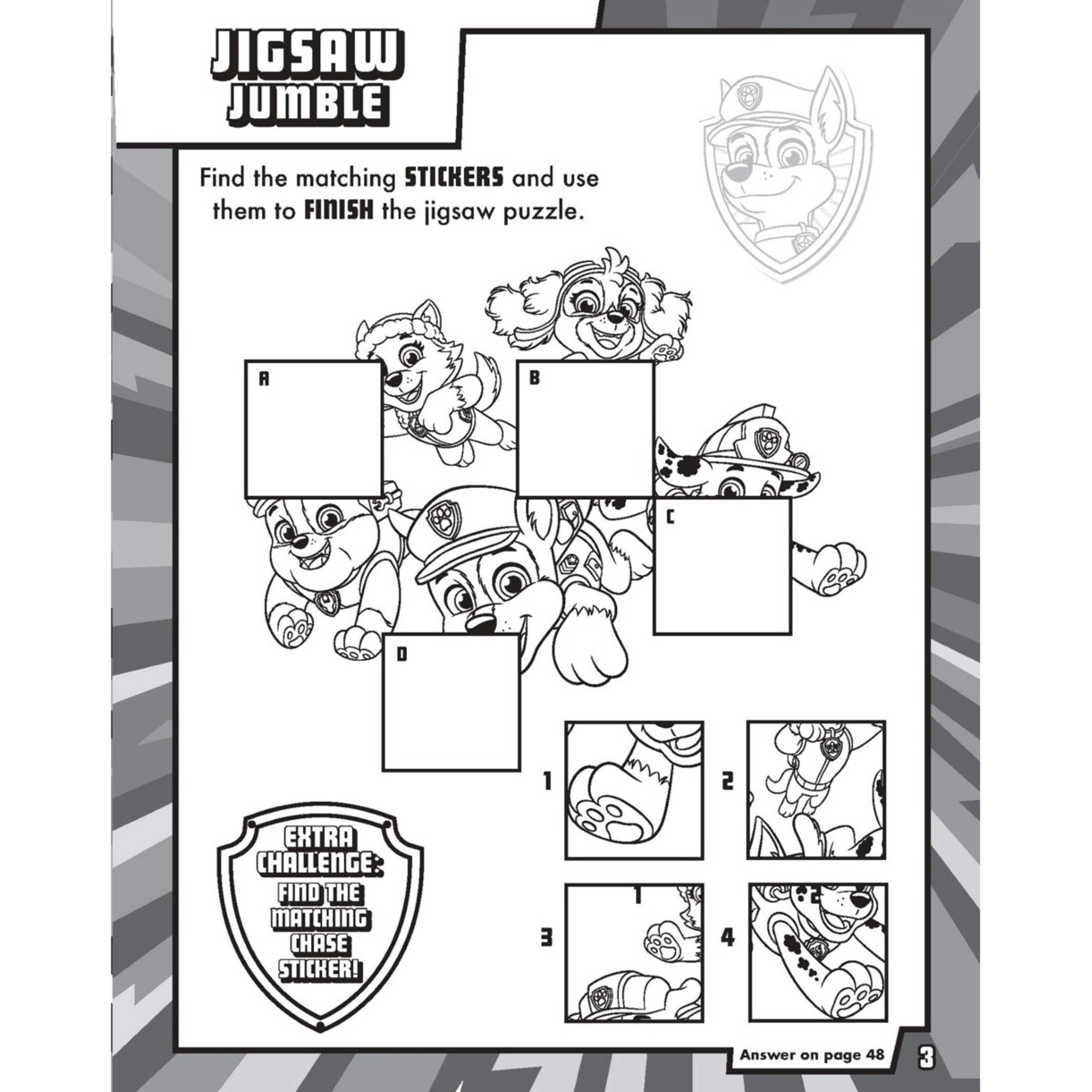 3 PAW Patrol Ultimate Sticker Book, 3 of 6