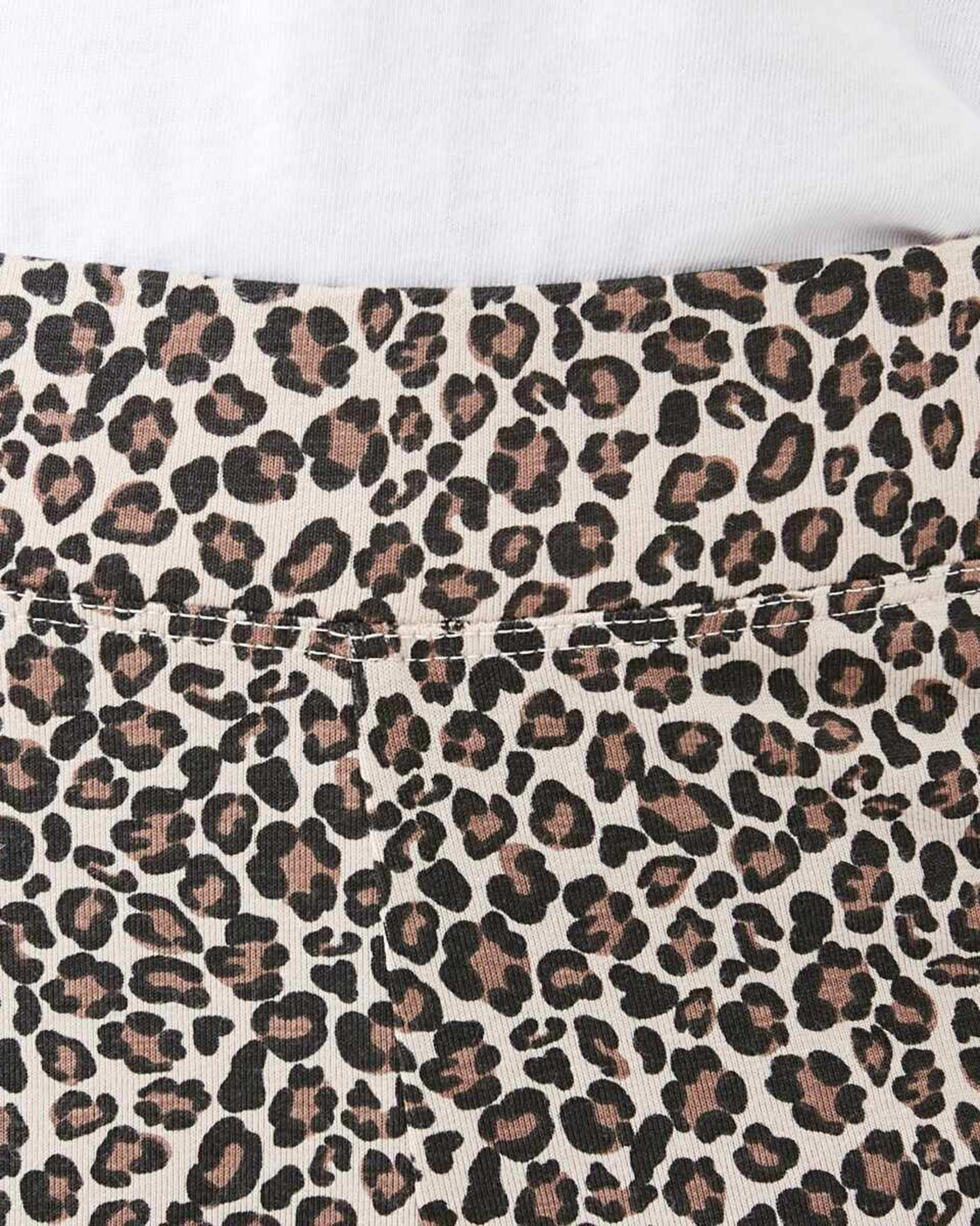 3 Print Flare Leggings Feline, 3 of 7