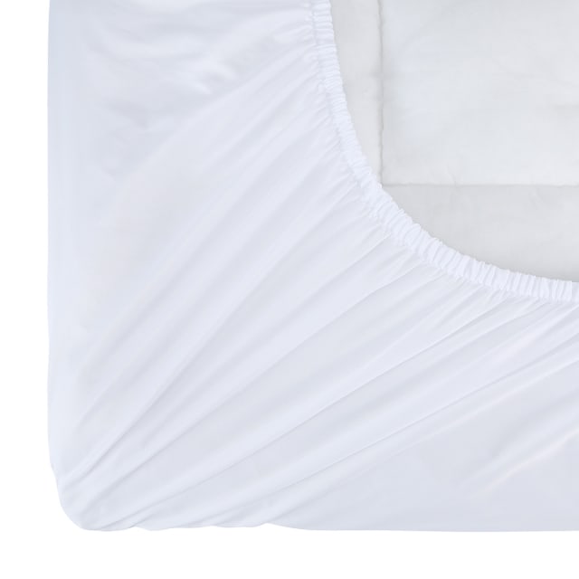 High Loft Mattress Topper Single Bed, White Kmart