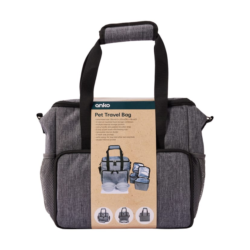 Pet Travel Food Bag Kmart