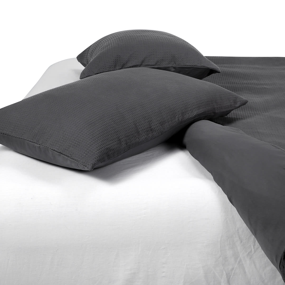 kmart charcoal quilt cover