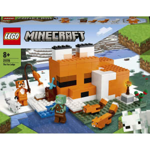 Seminario pala láser LEGO Minecraft The Fox Lodge 21178 - Kmart