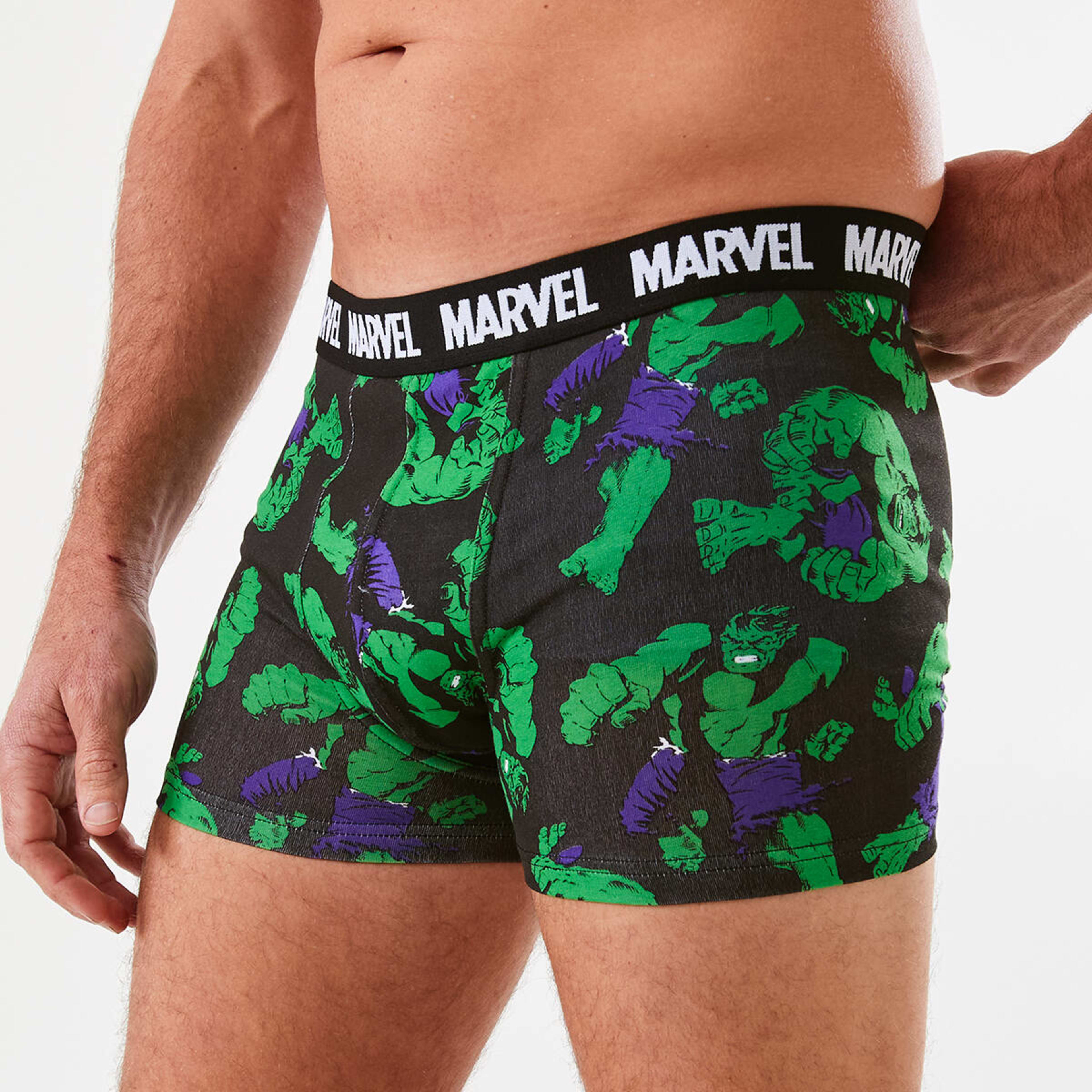 6 3 Pack Marvel License Trunks D90 Marvel Comics 3pk Trunks, 6 of 10