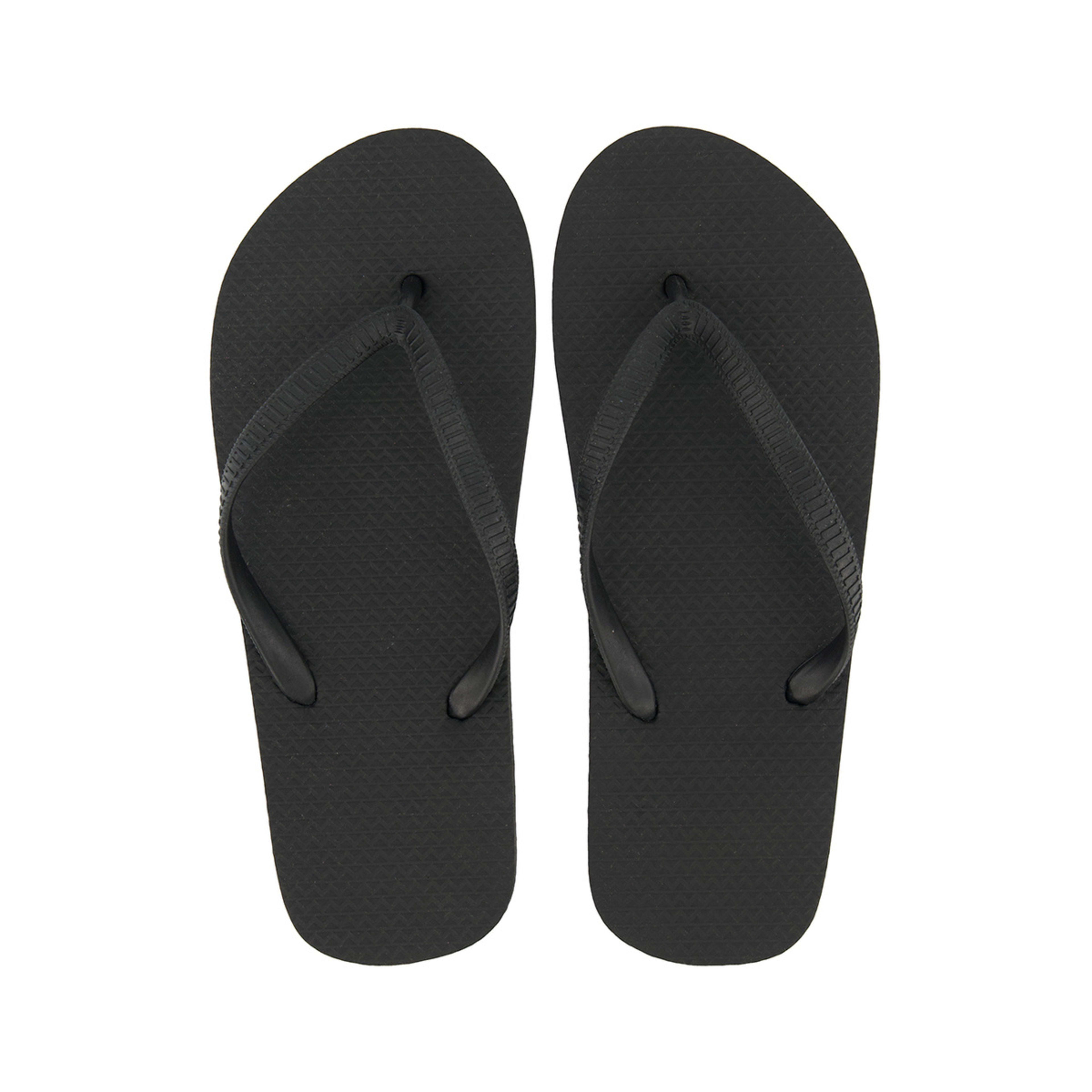 2 Basic Plain Thongs Black, 2 of 3