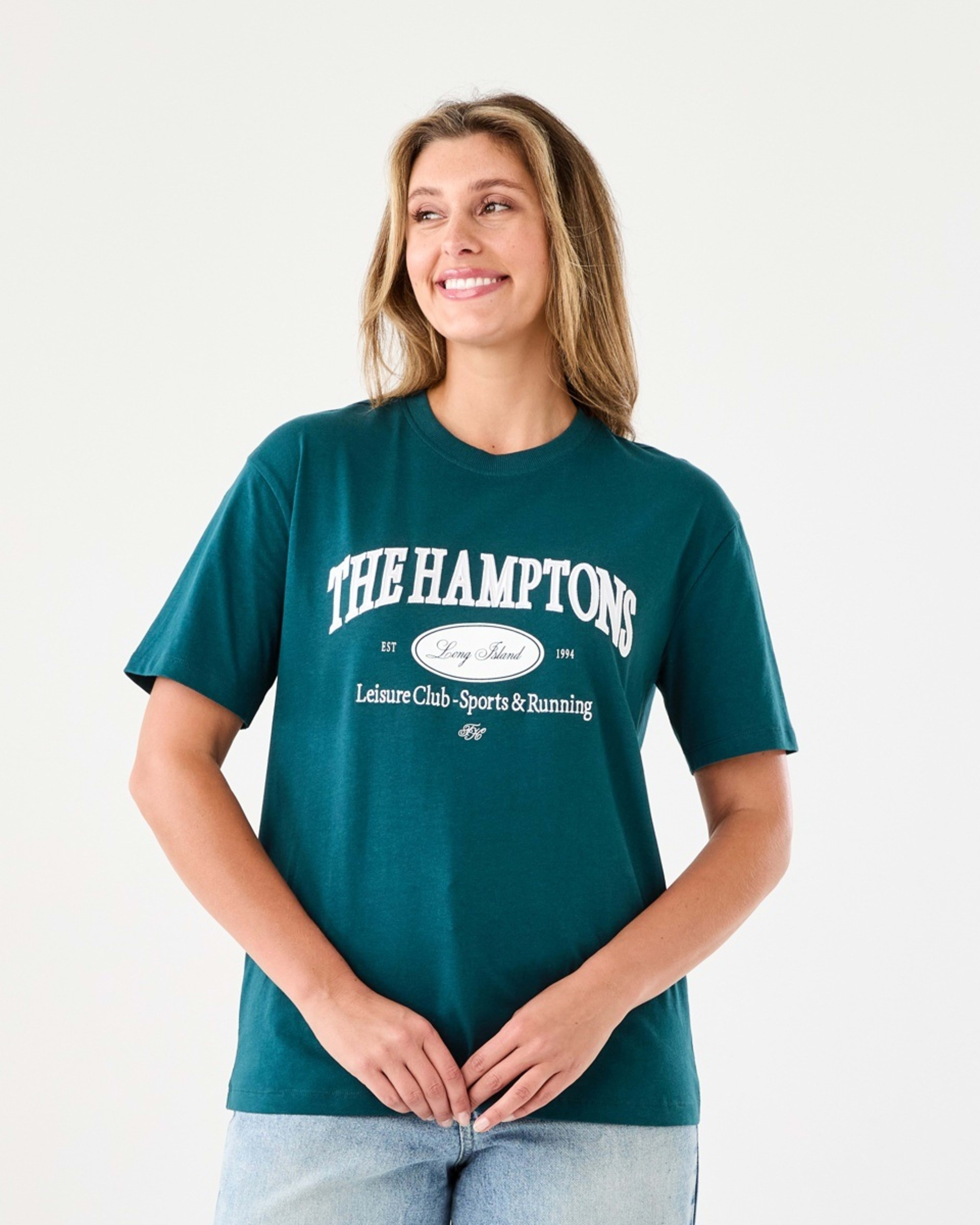 1 Short Sleeve Oversized Boyfriend T-shirt Hamptons