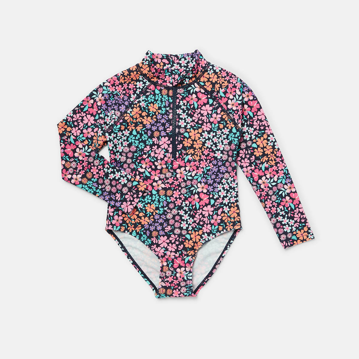 Long Sleeve One Piece Swimsuit Kmart