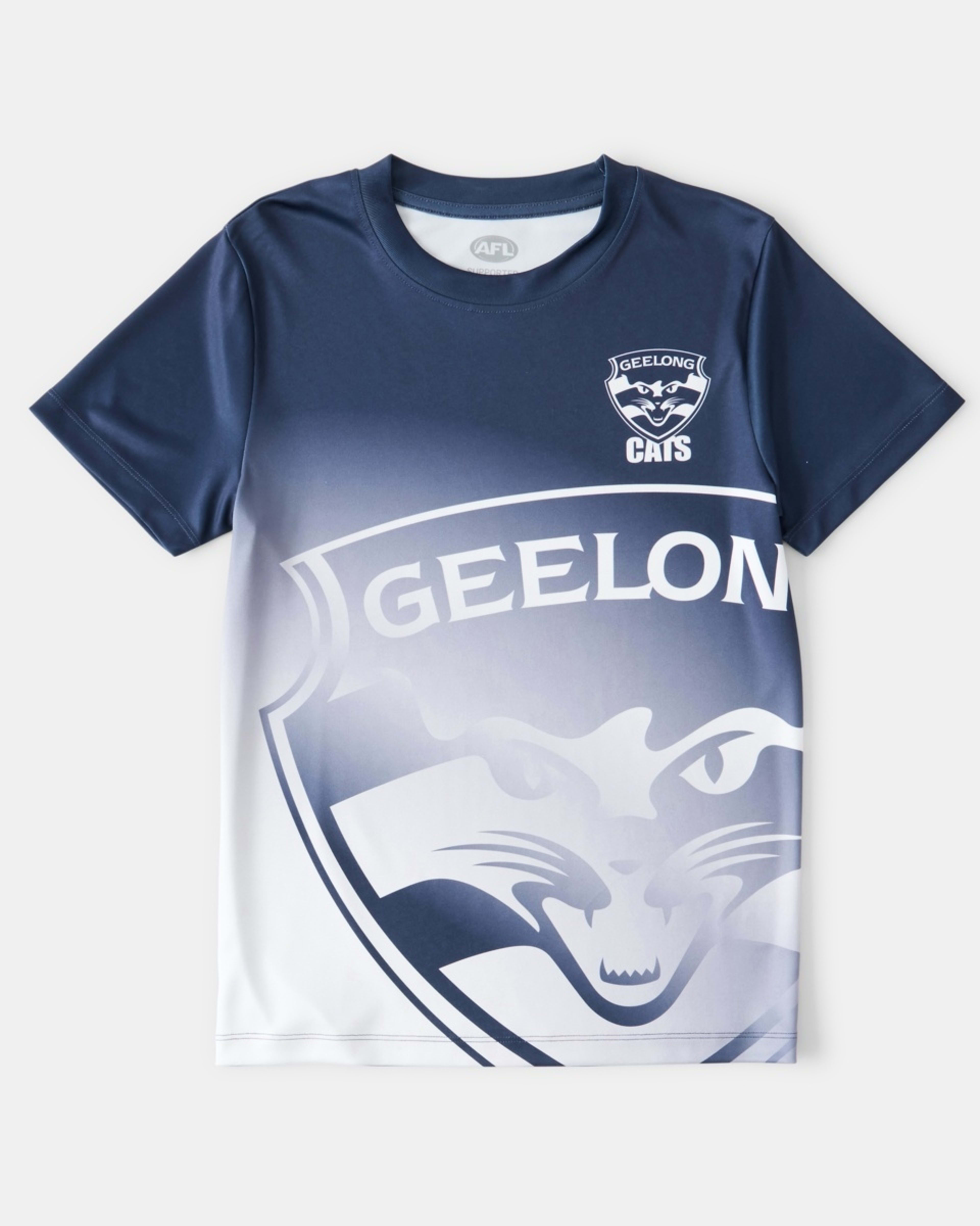 9 Official AFL Kids Training T-shirt Geelong, 9 of 10