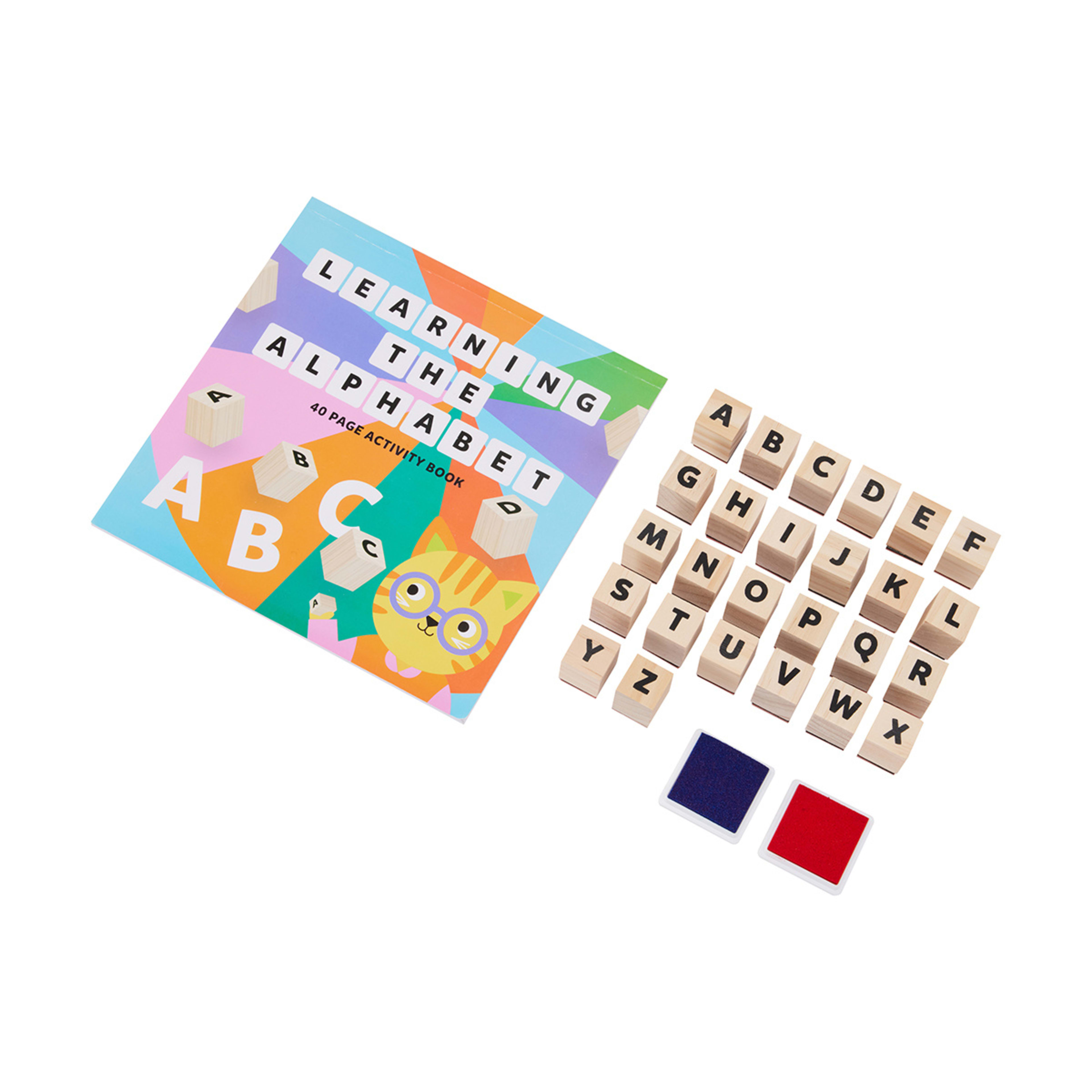 3 Wooden Stamp Activity Set - Learning the Alphabet, 3 of 9