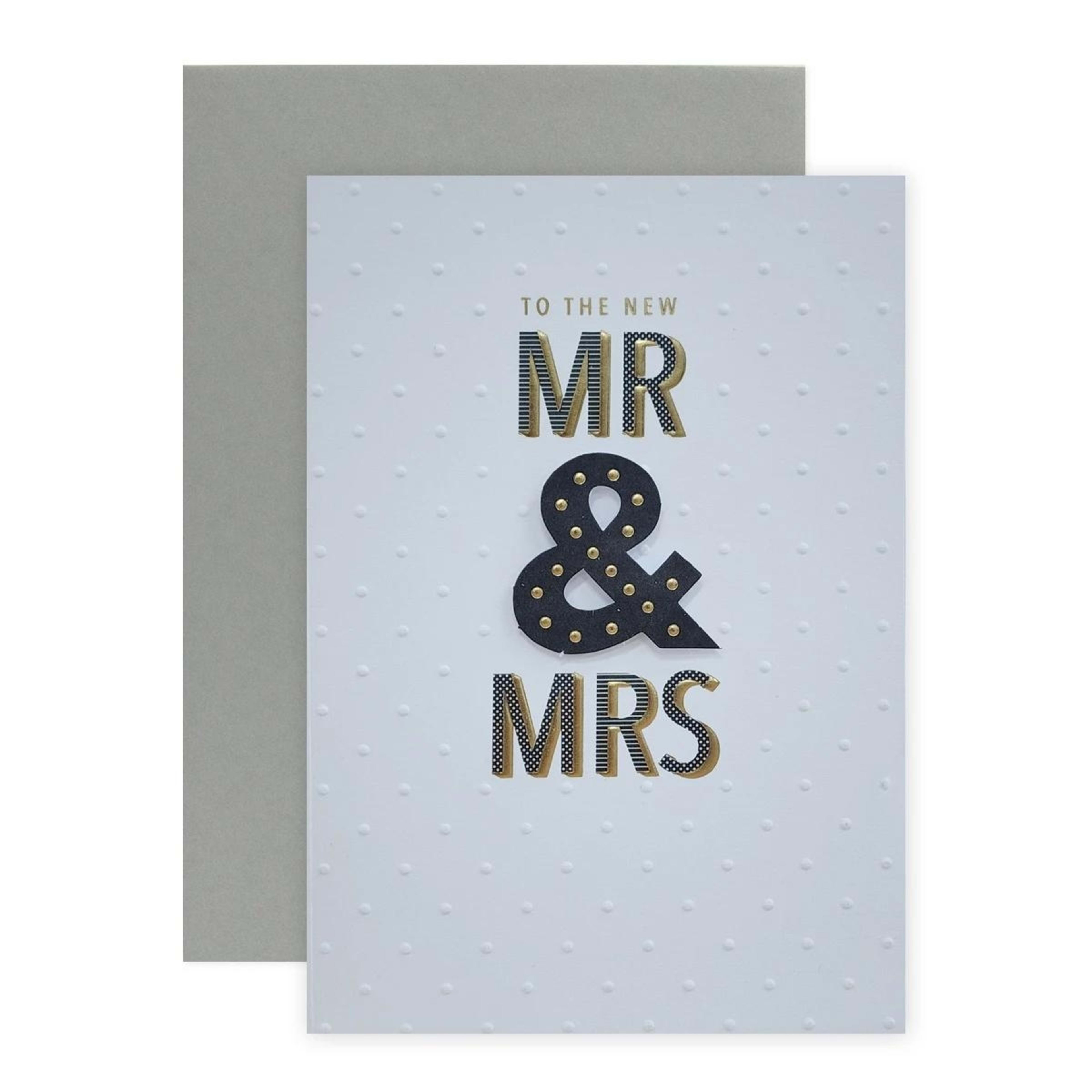 1 Connections from Hallmark Wedding Card - Mr & Mrs