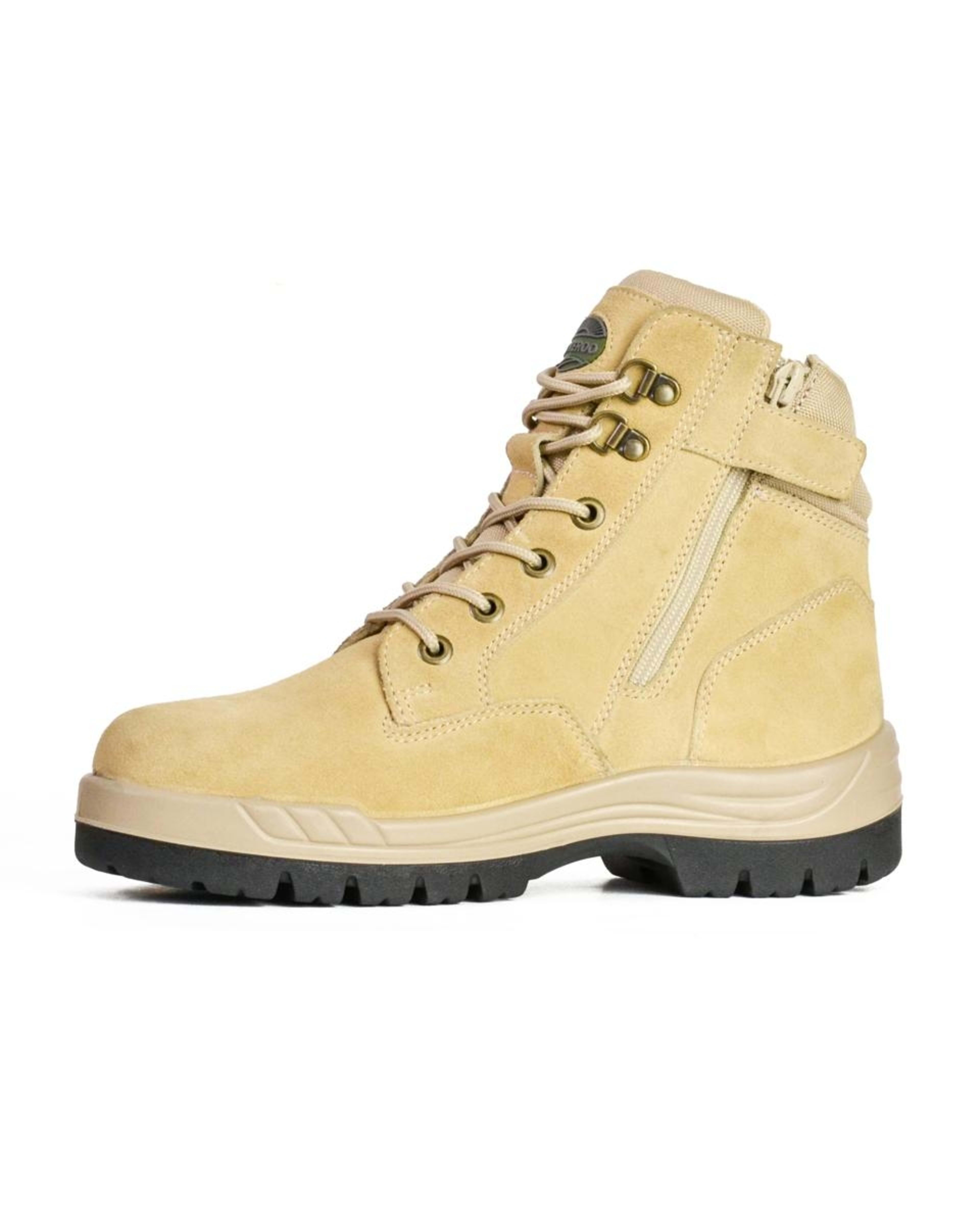 3 Side Zip Work Boots BEIGE SAND, 3 of 3