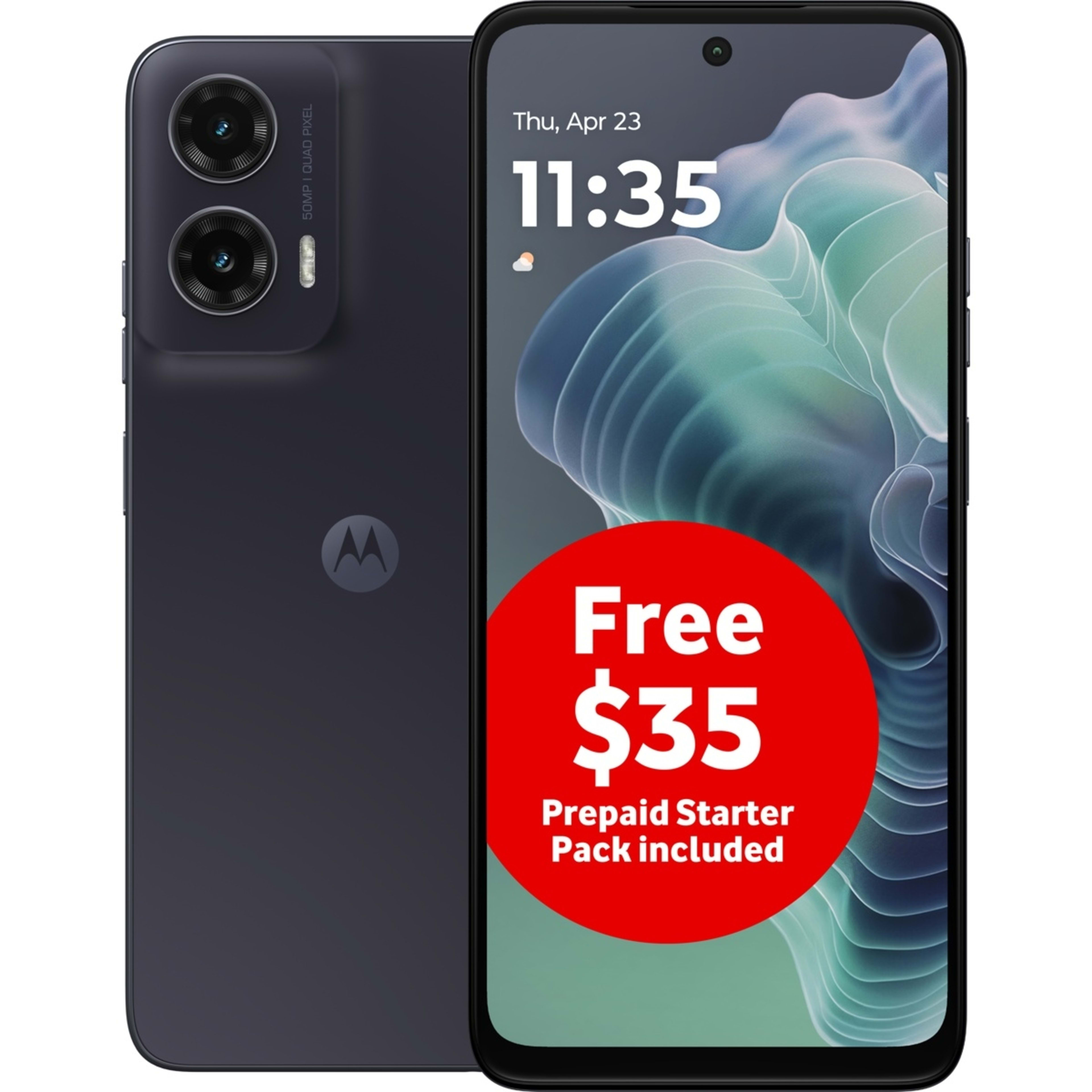 1 Motorola G35 5G Smartphone - Midnight Black