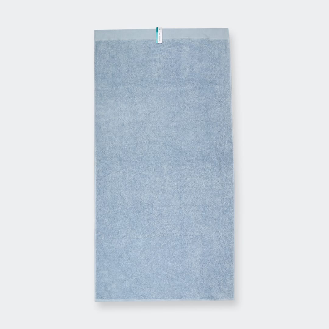 Malmo Cotton Bath Towel Blue Kmart