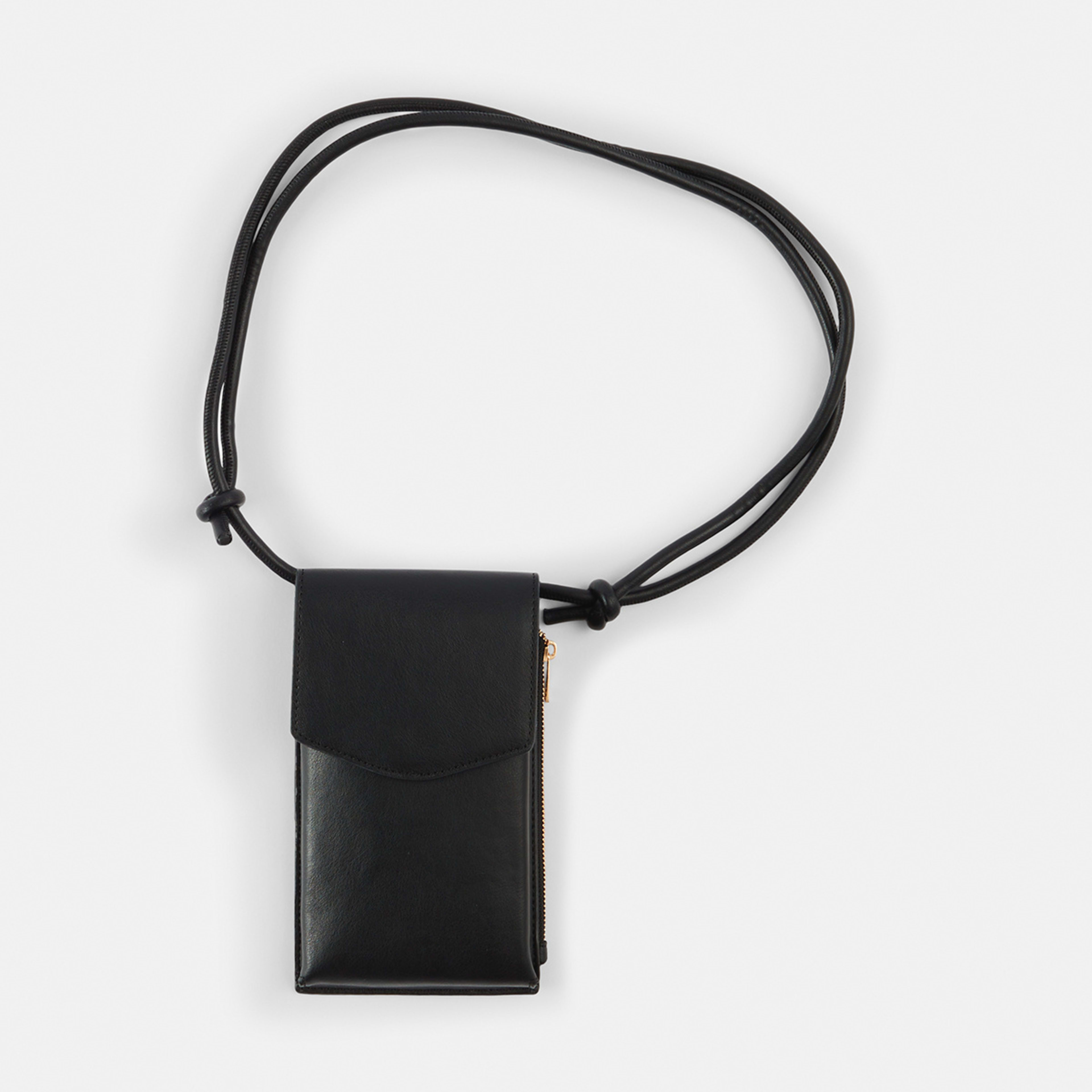 2 Phone Wallet Crossbody Bag Black, 2 of 7