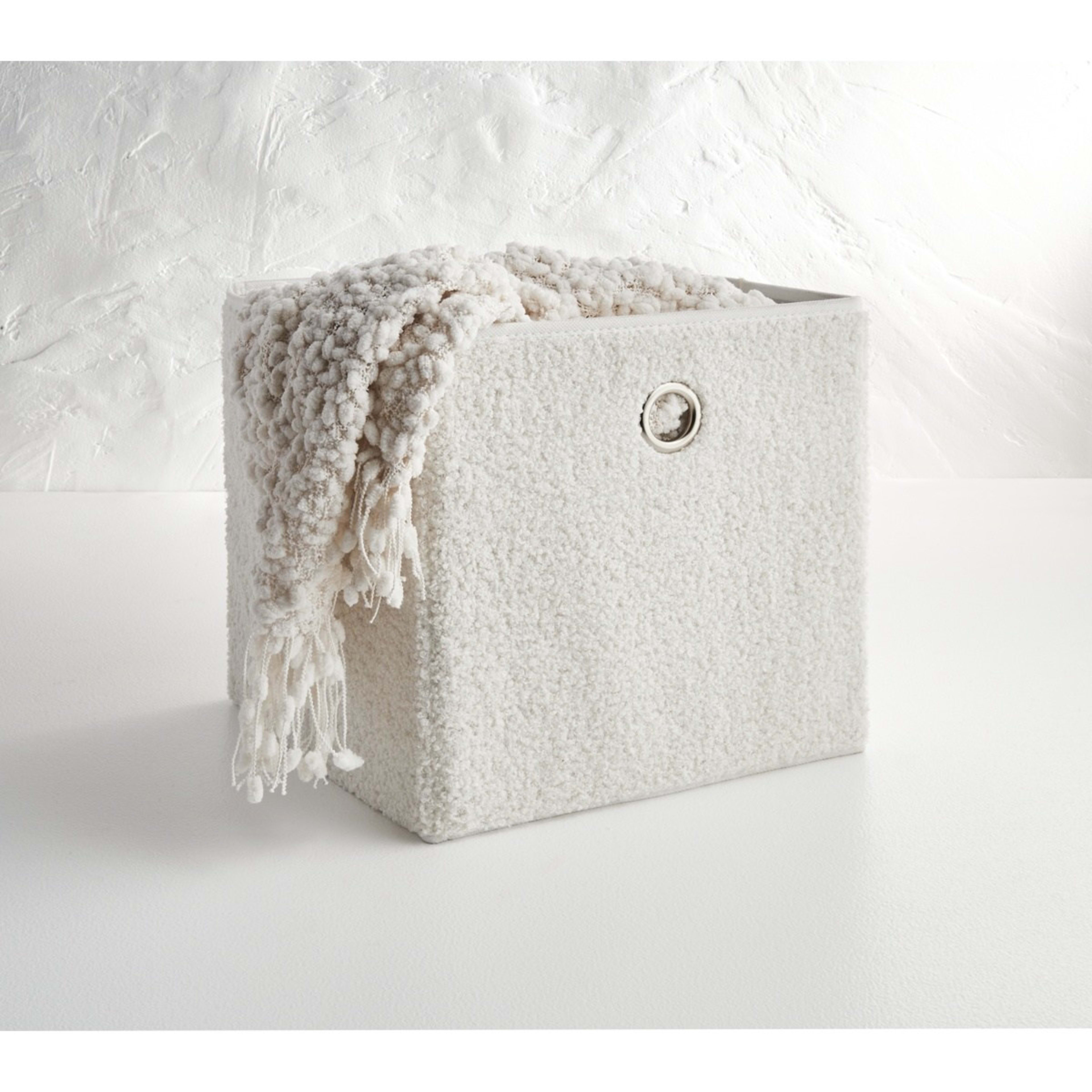 7 Collapsible Storage Cube - Boucle, 7 of 7