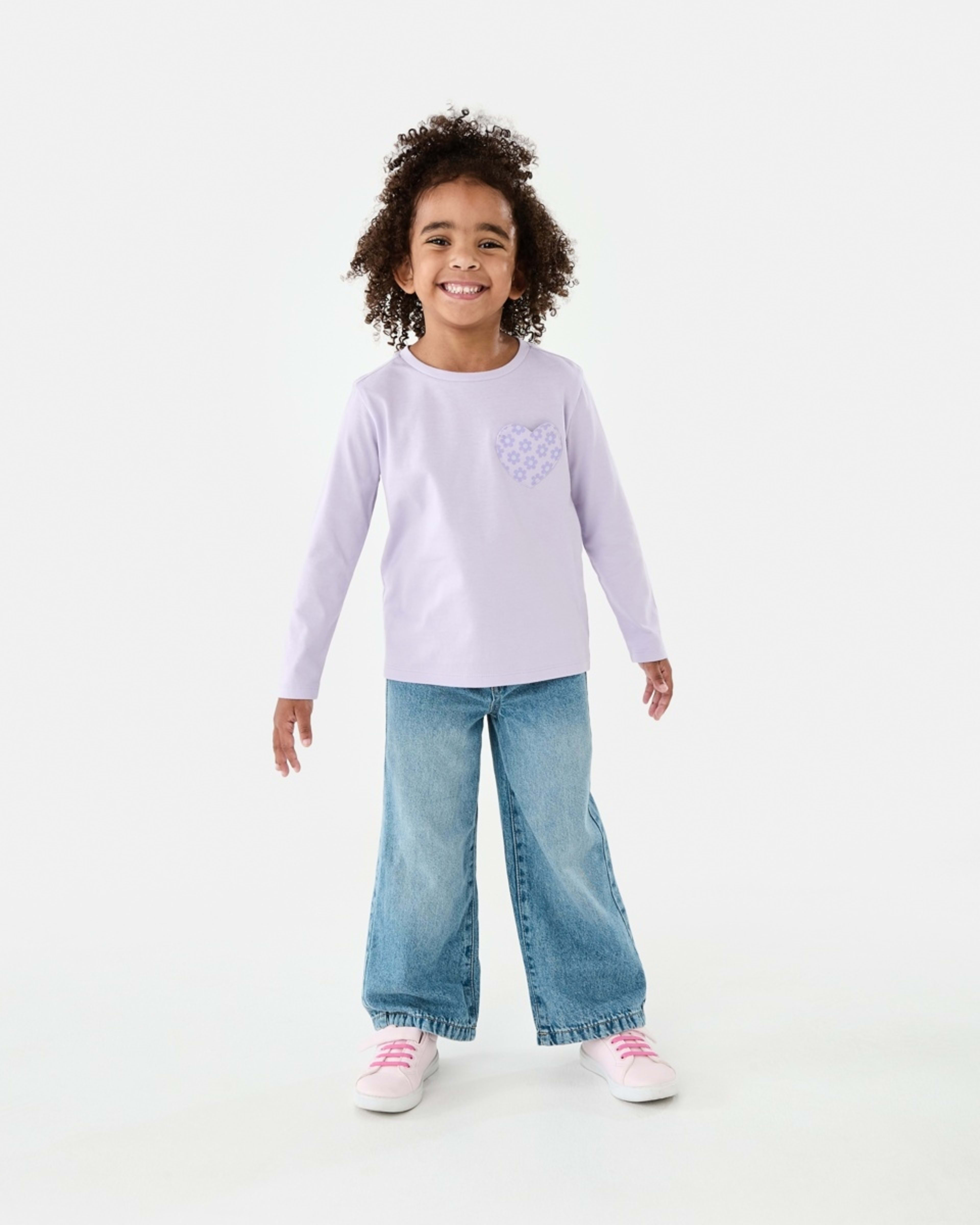 5 Long Sleeve Pocket T-shirt Pst Purple, 5 of 8