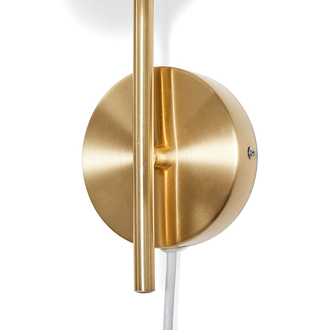 Blisse Brass Wall Sconce Kmart