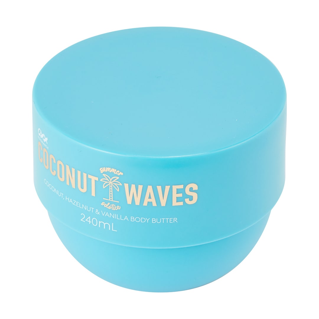 OXX Fragrance Coconut Waves Summer Solstice Body Butter 240ml - Coconut ...