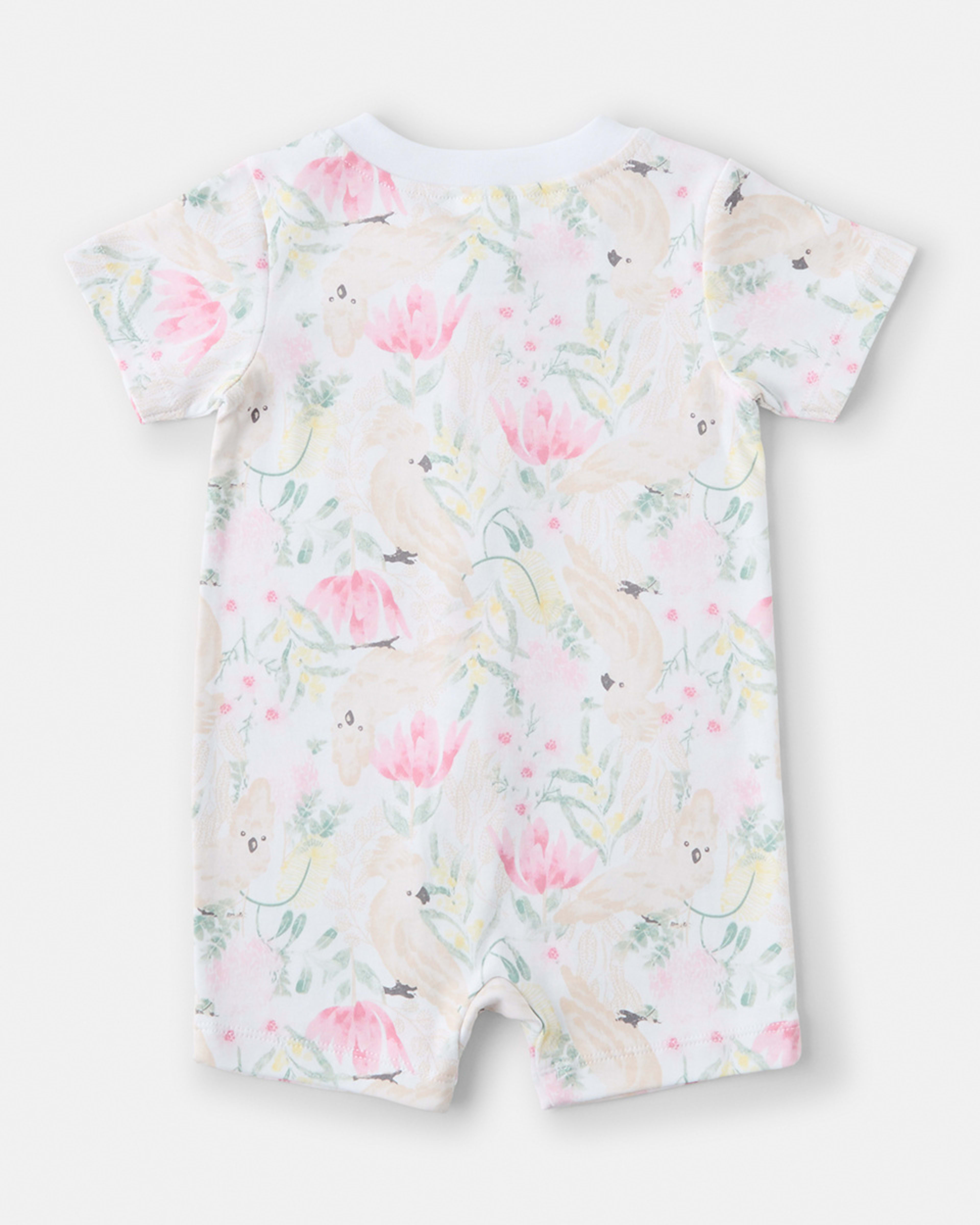 2 Zip Romper Aus Floral, 2 of 3