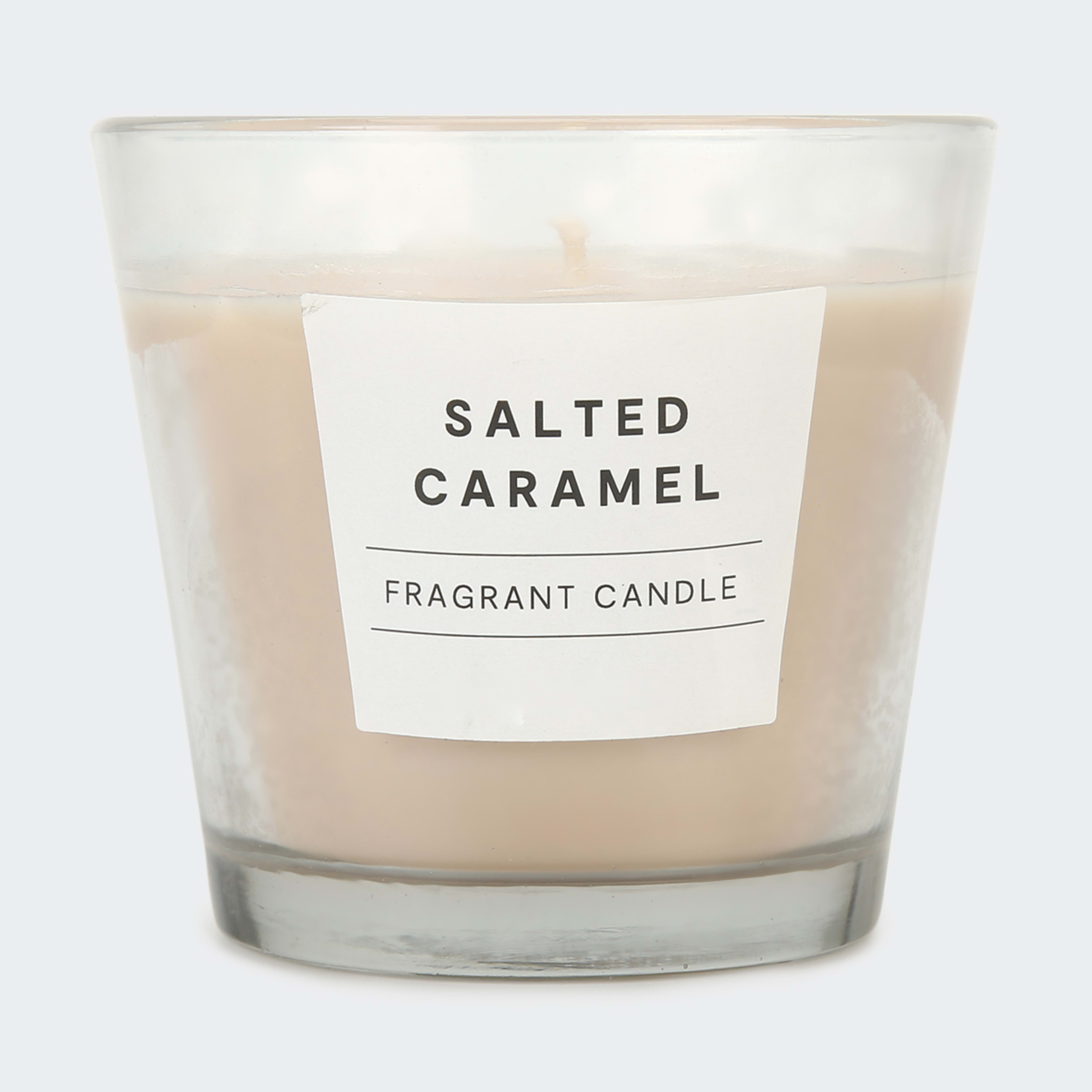 Salted Caramel Fragrant Candle in Glass
