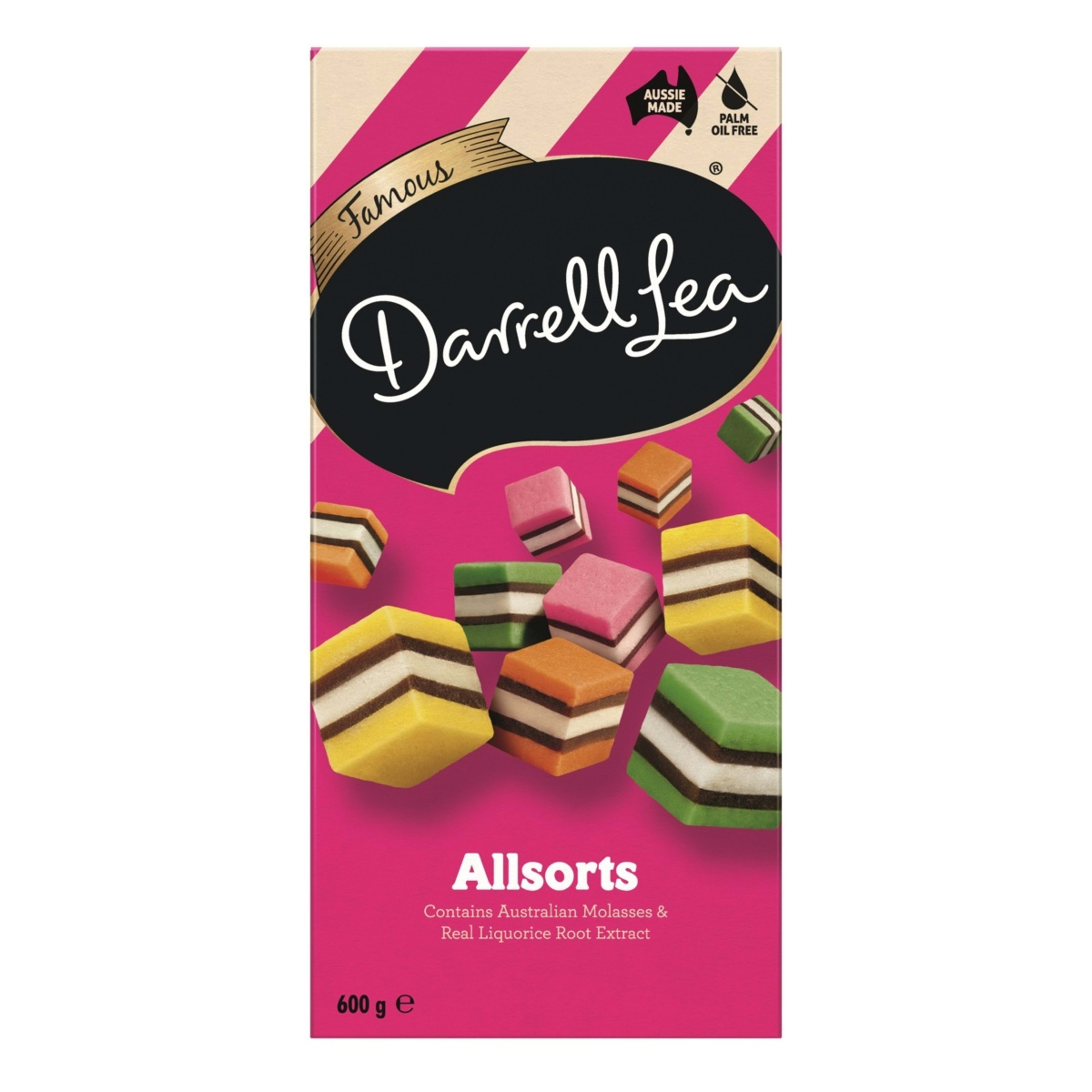 2 Darrell Lea Allsorts Gift Box 600g, 2 of 2