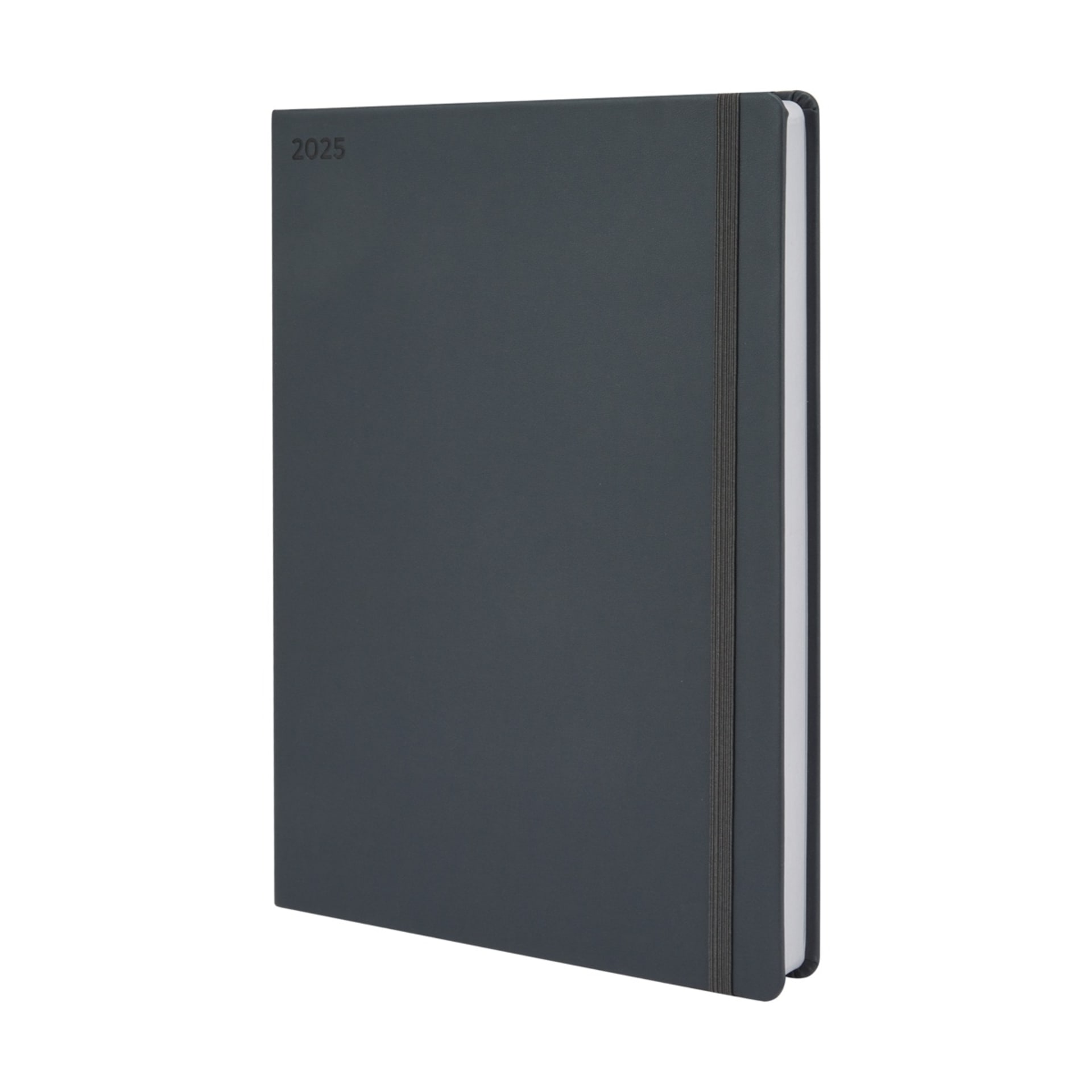 2025 A4 Daily Diary Charcoal Kmart