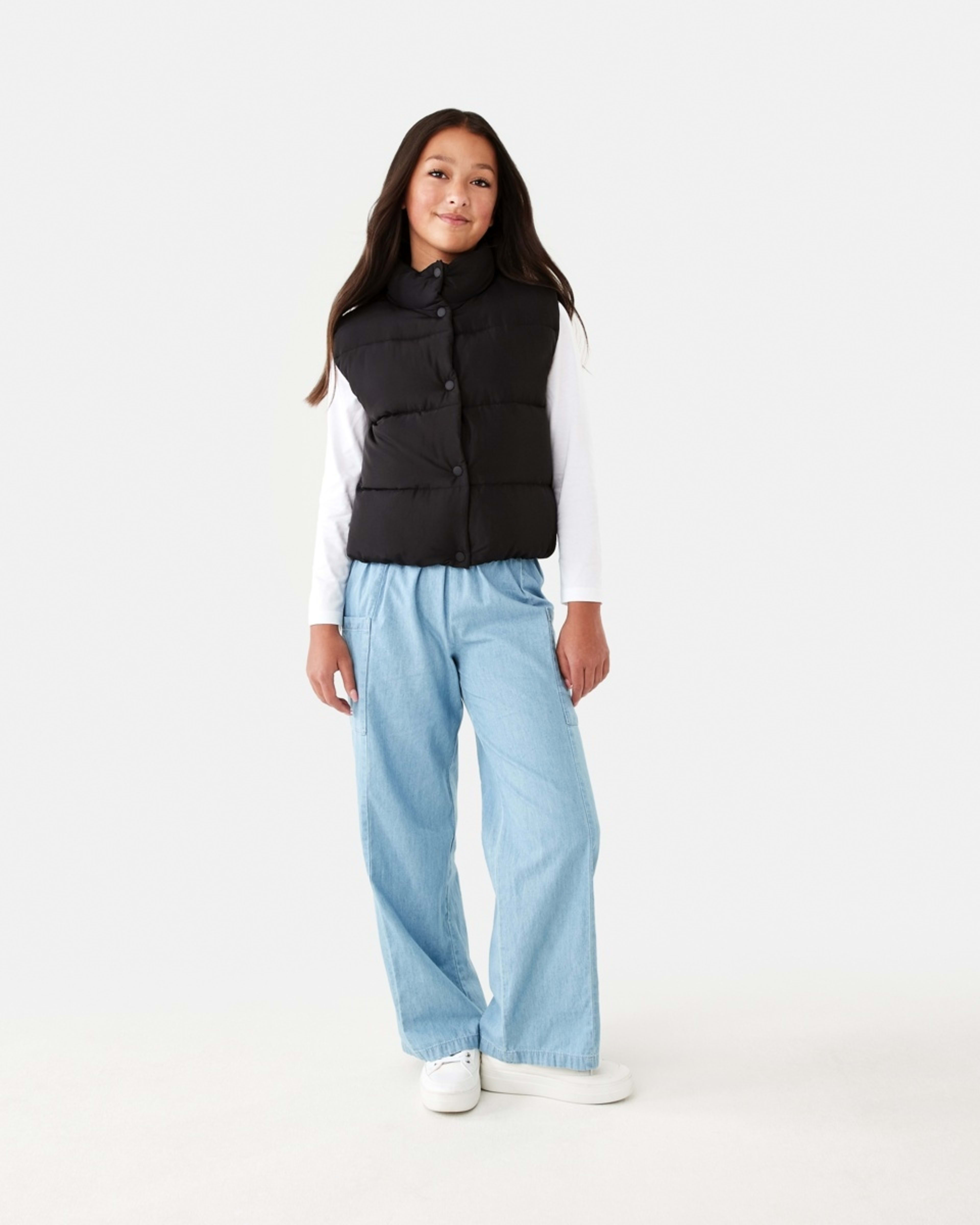 7 Puffer Vest Black, 7 of 10