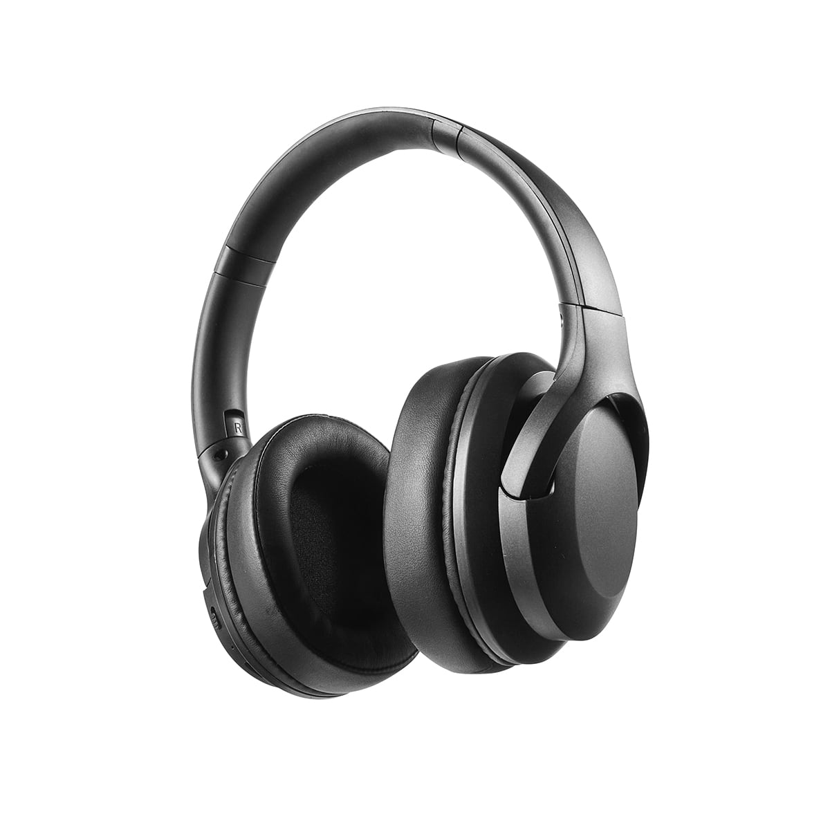 Bluetooth OverEar Headphones with Noise Cancelling Black Kmart